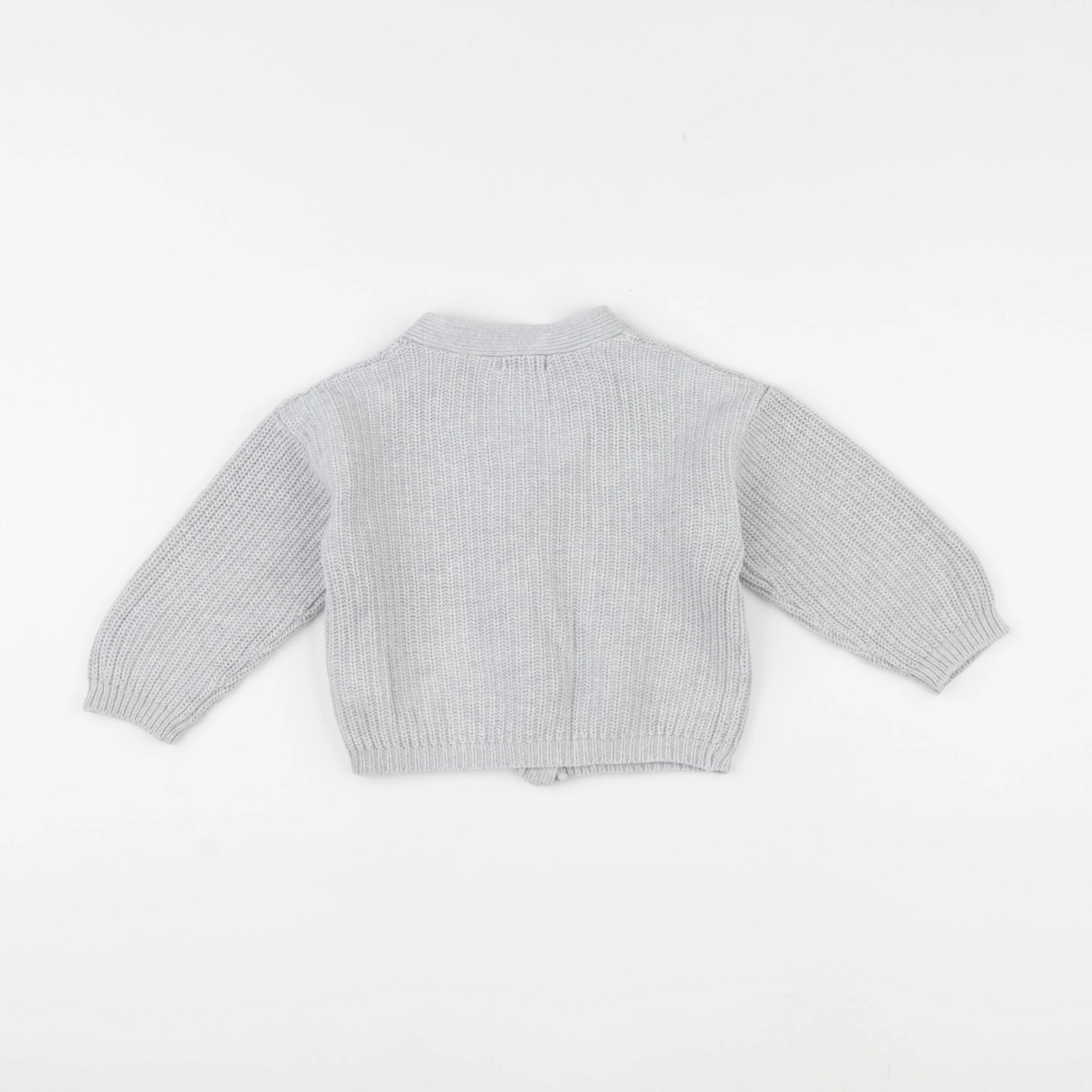 Vertbaudet - gilet gris - 18 mois