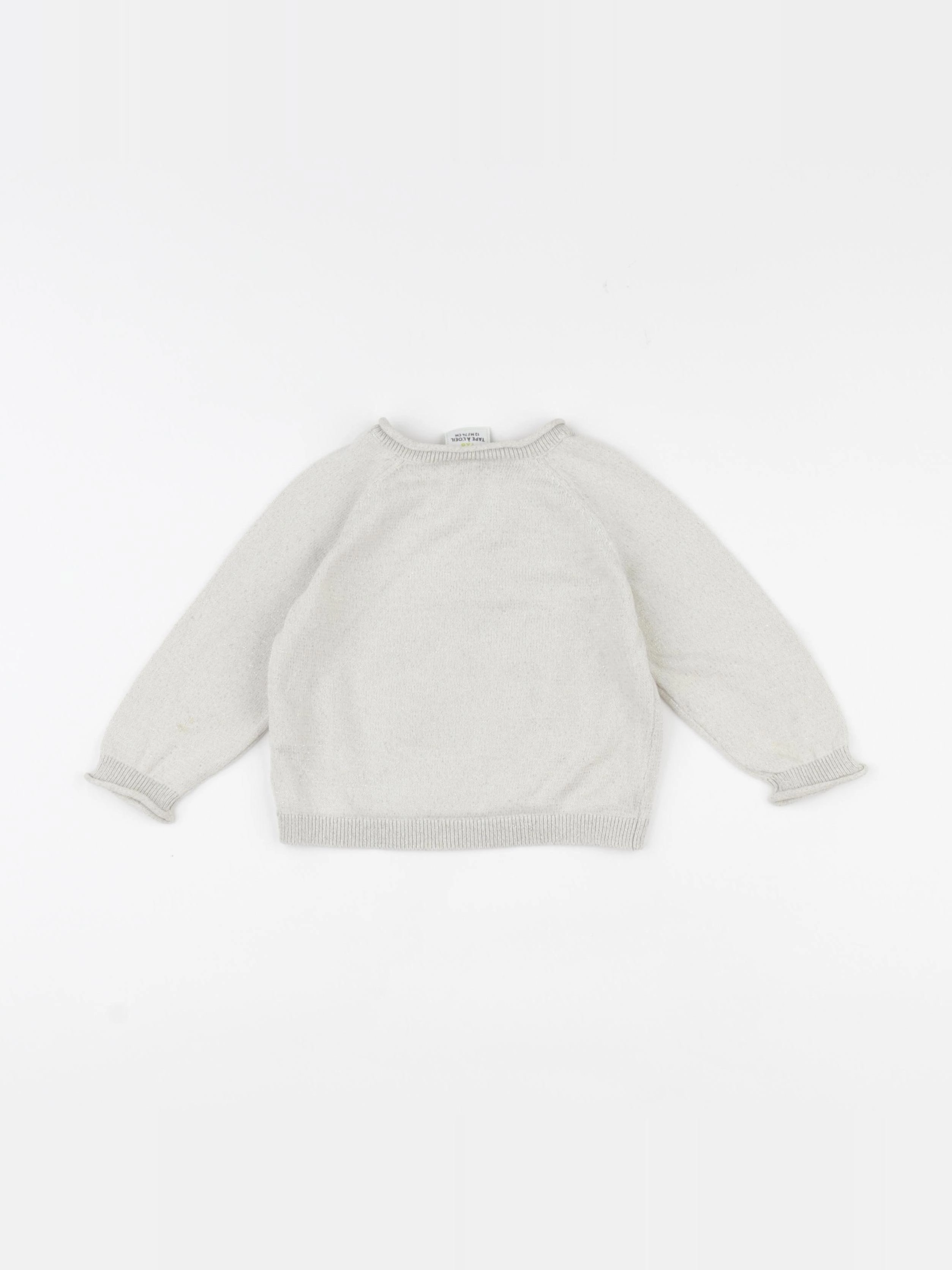 Tape à l'oeil - gilet beige - 12 mois