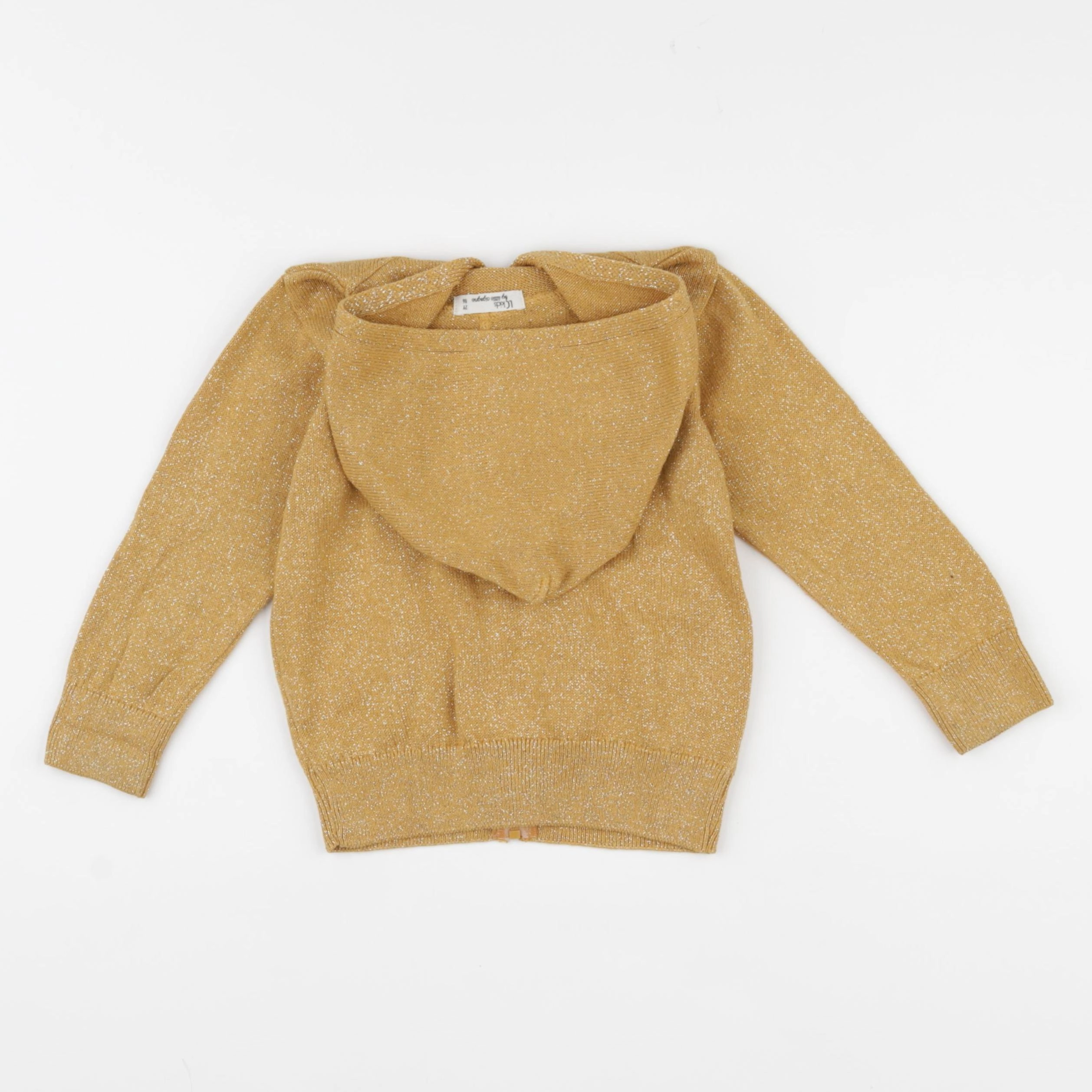 Little Cigogne - gilet bronze - 2 ans