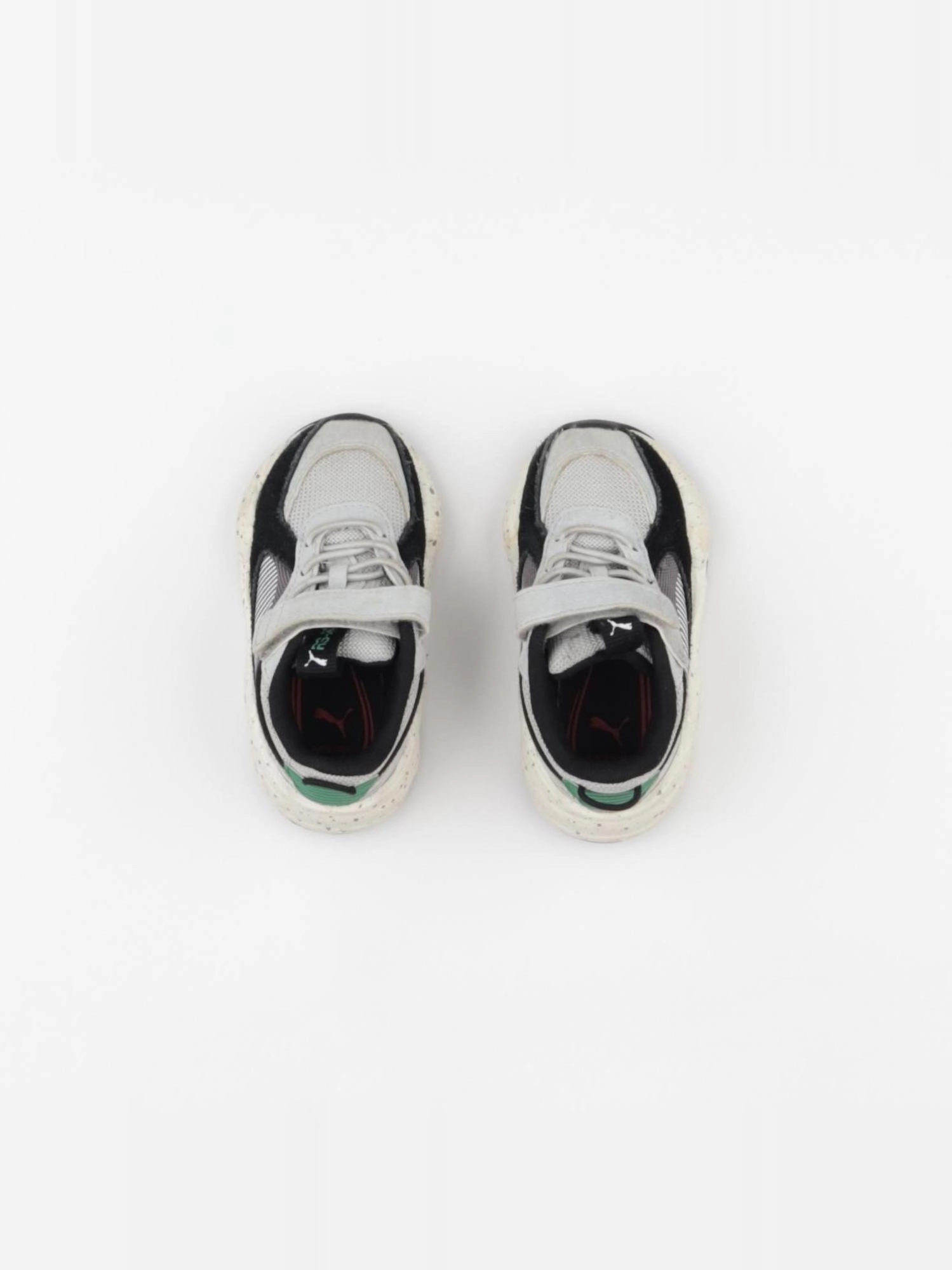 Puma - tennis à scratch/ lacets gris - pointure 22