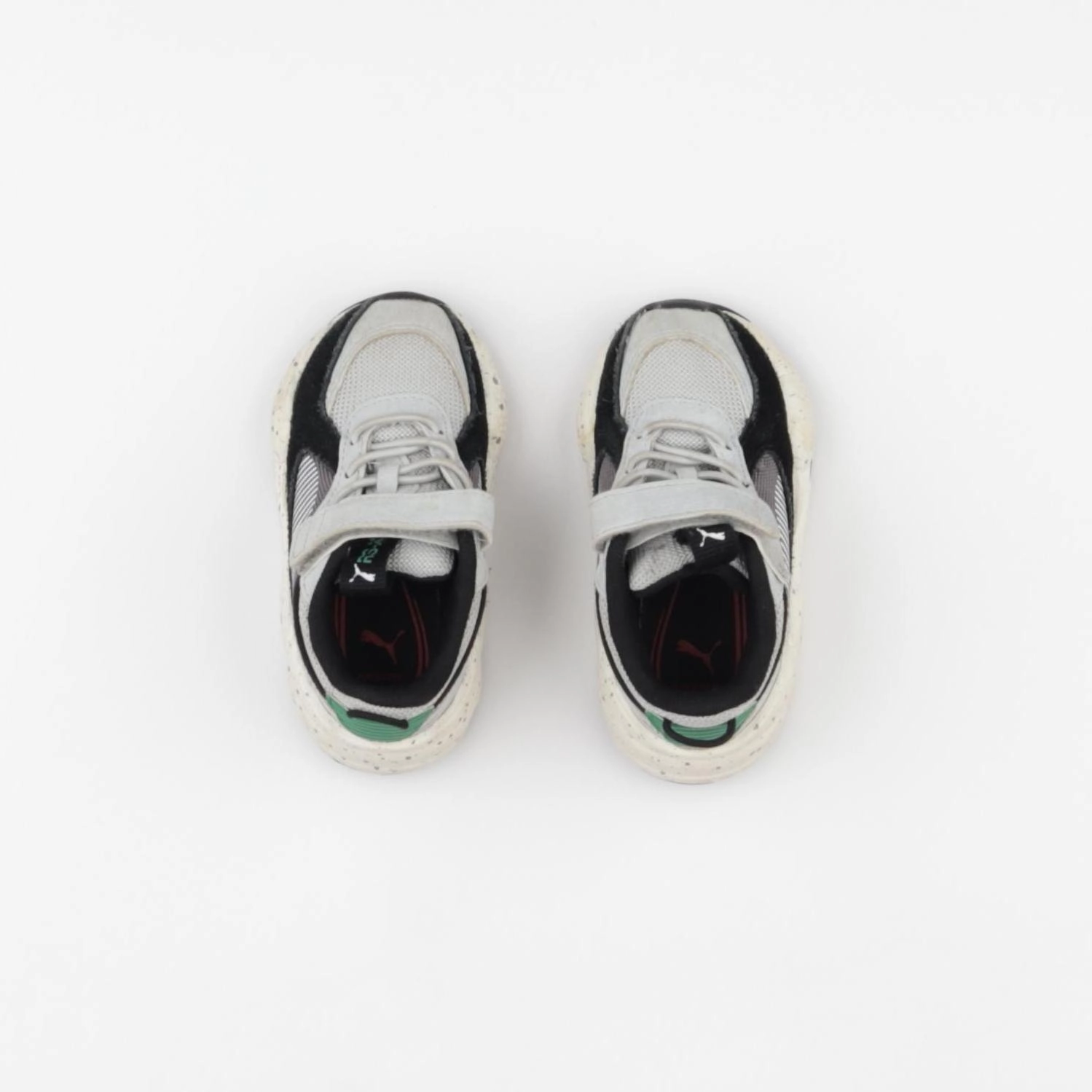 Puma - tennis à scratch/ lacets gris - pointure 22