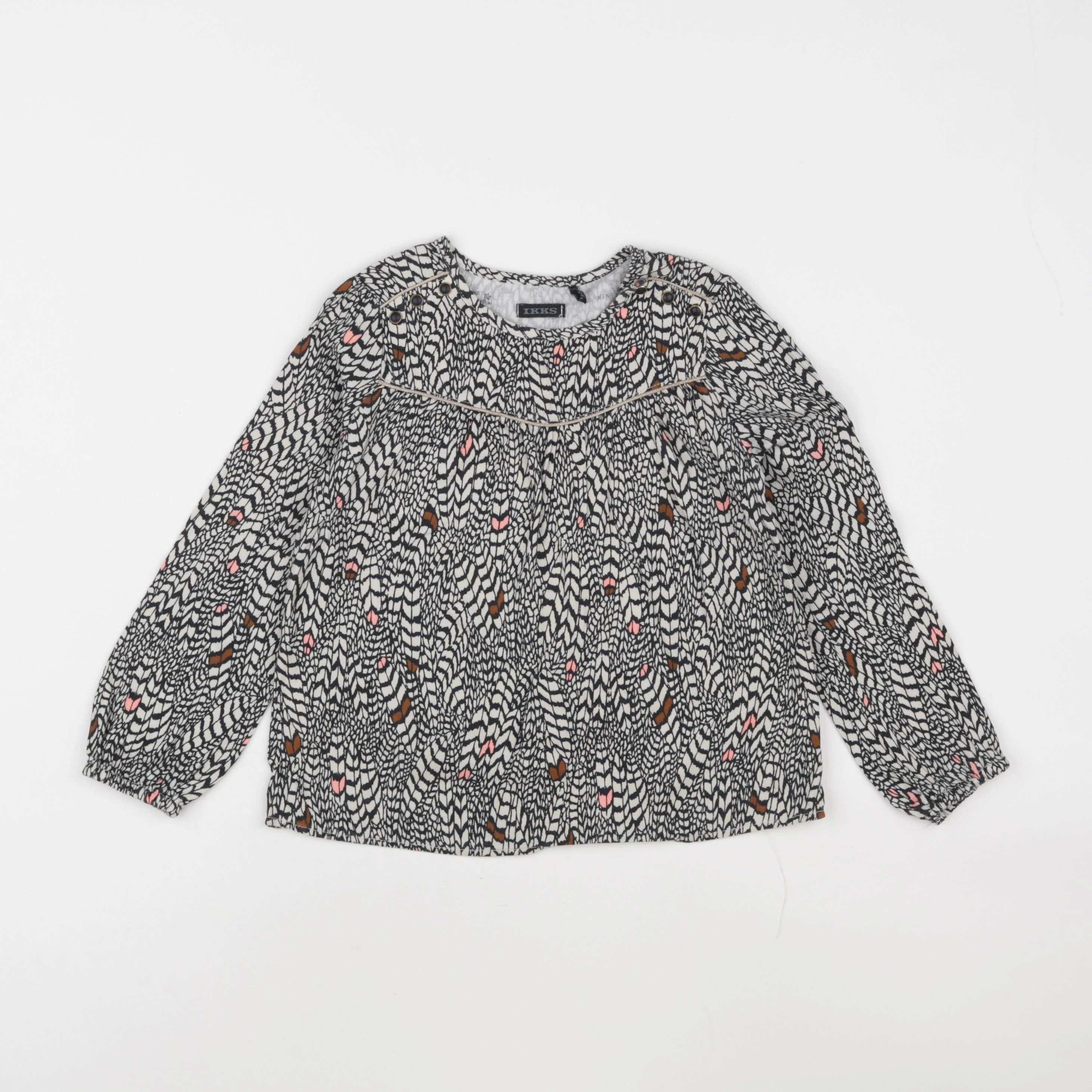 IKKS - blouse noir - 5 ans