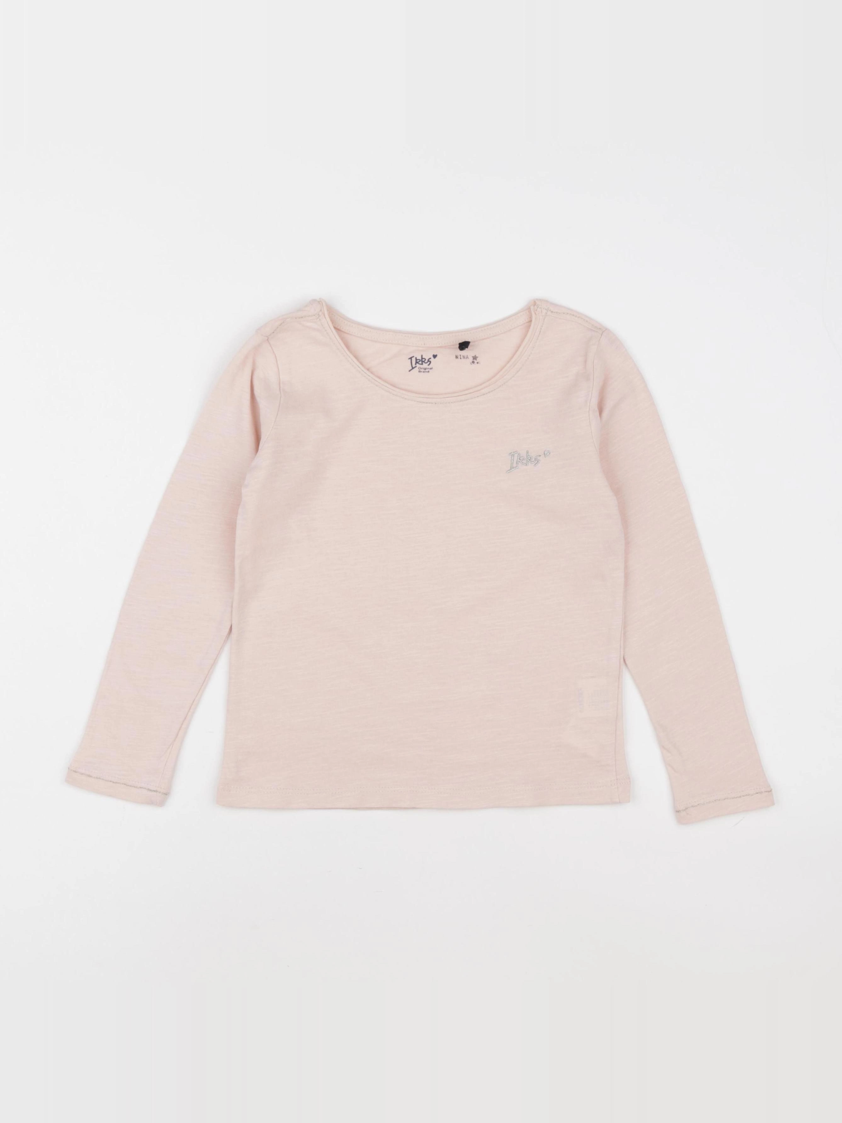 IKKS - tee-shirt rose - 6 ans
