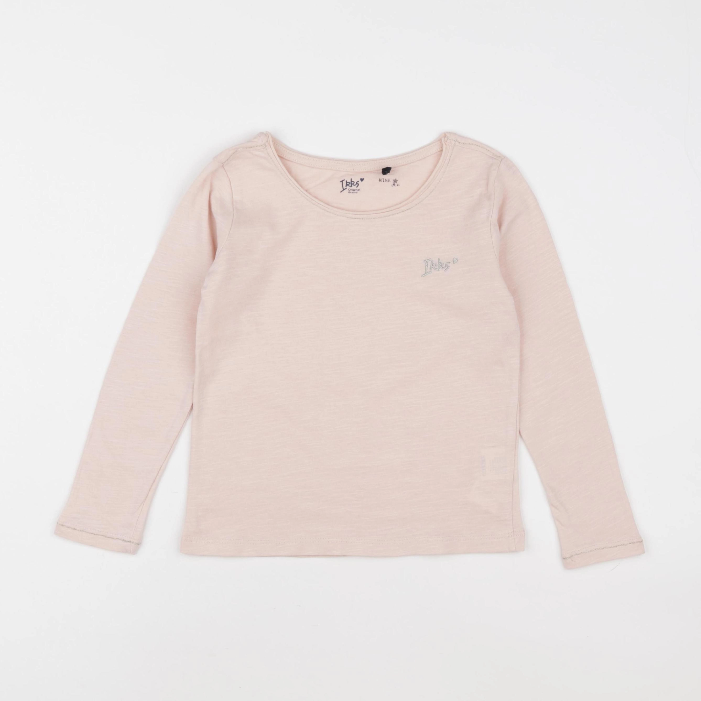 IKKS - tee-shirt rose - 6 ans