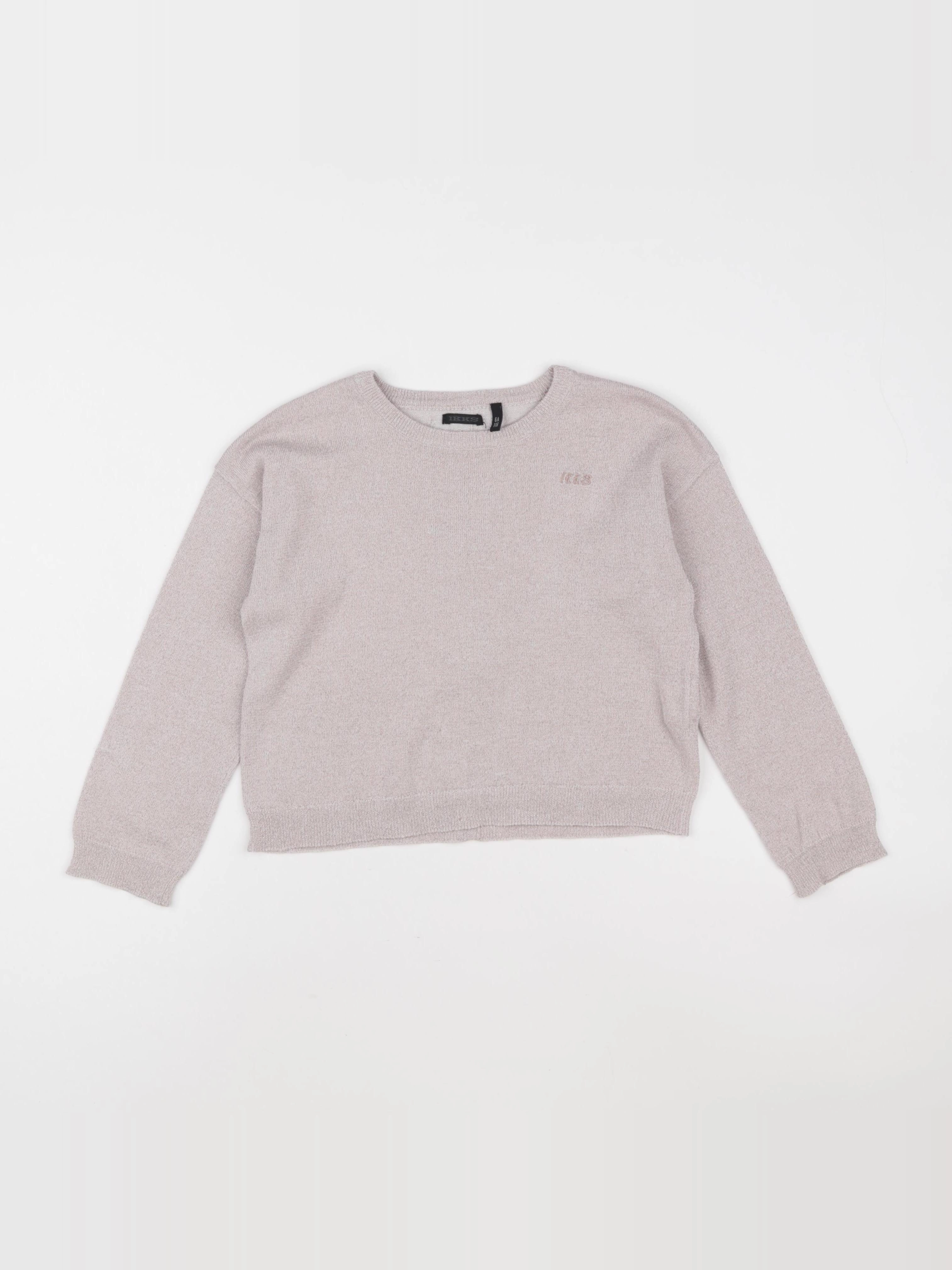 IKKS - pull rose - 6 ans