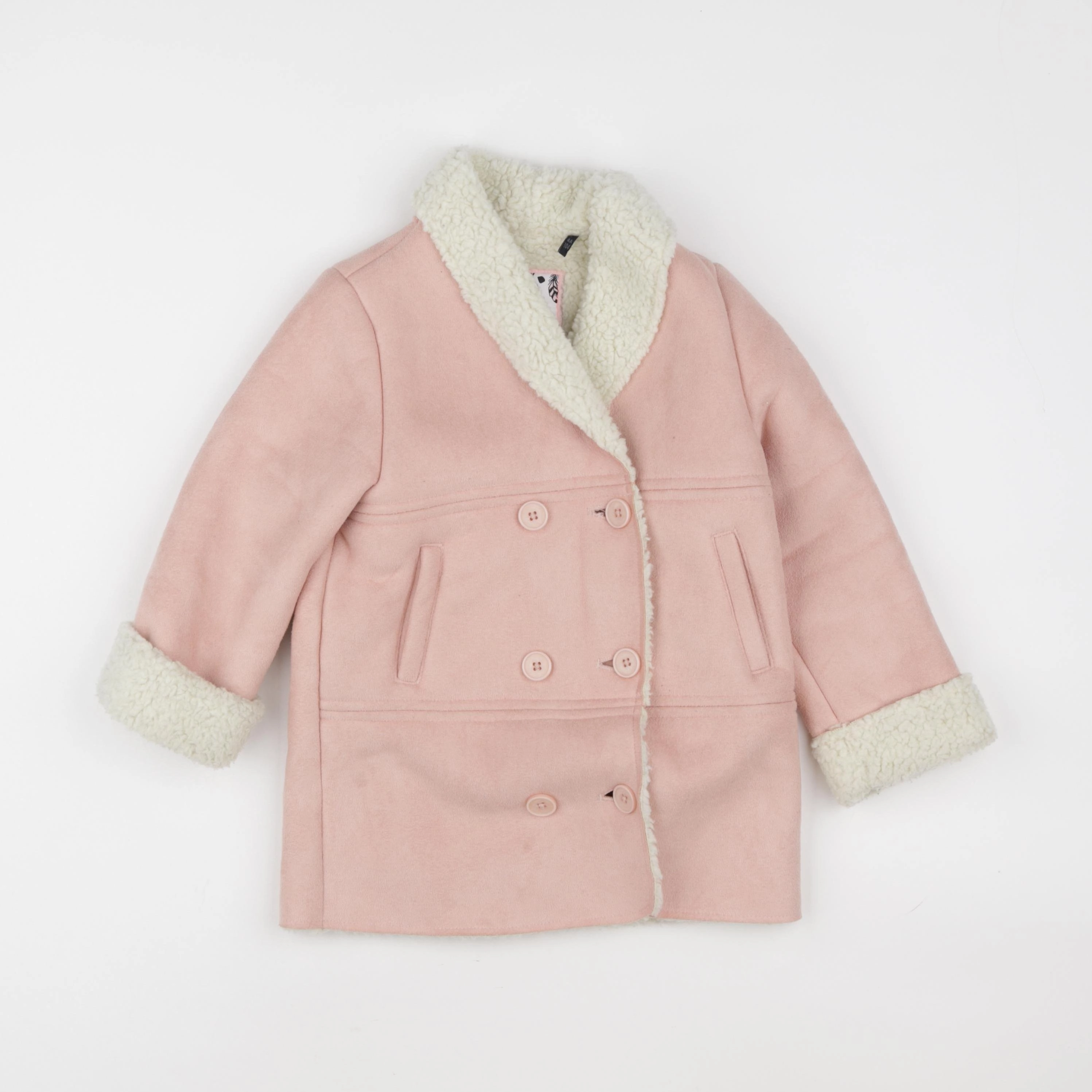 IKKS - manteau rose - 4 ans