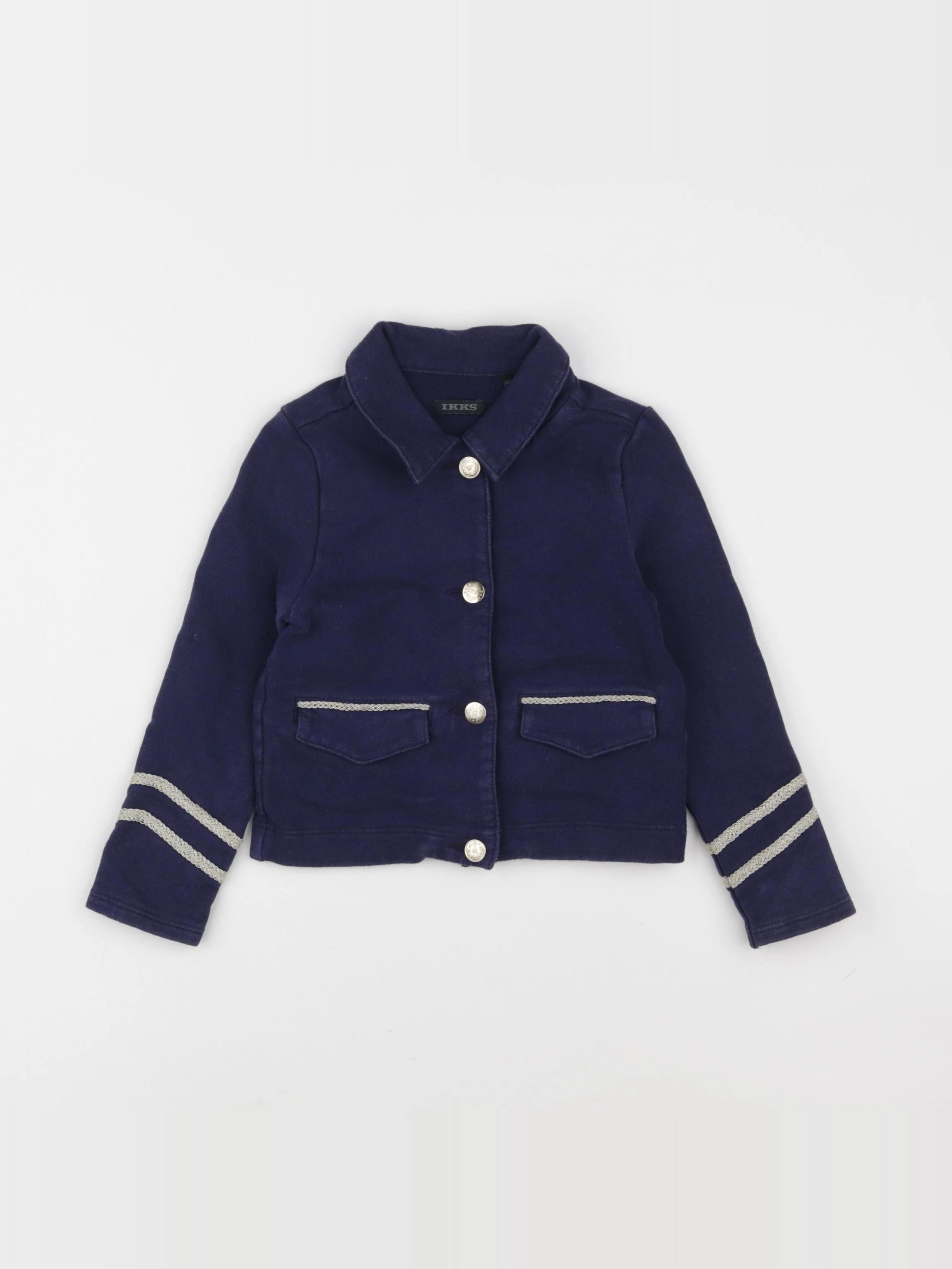 IKKS - sweat bleu - 4 ans