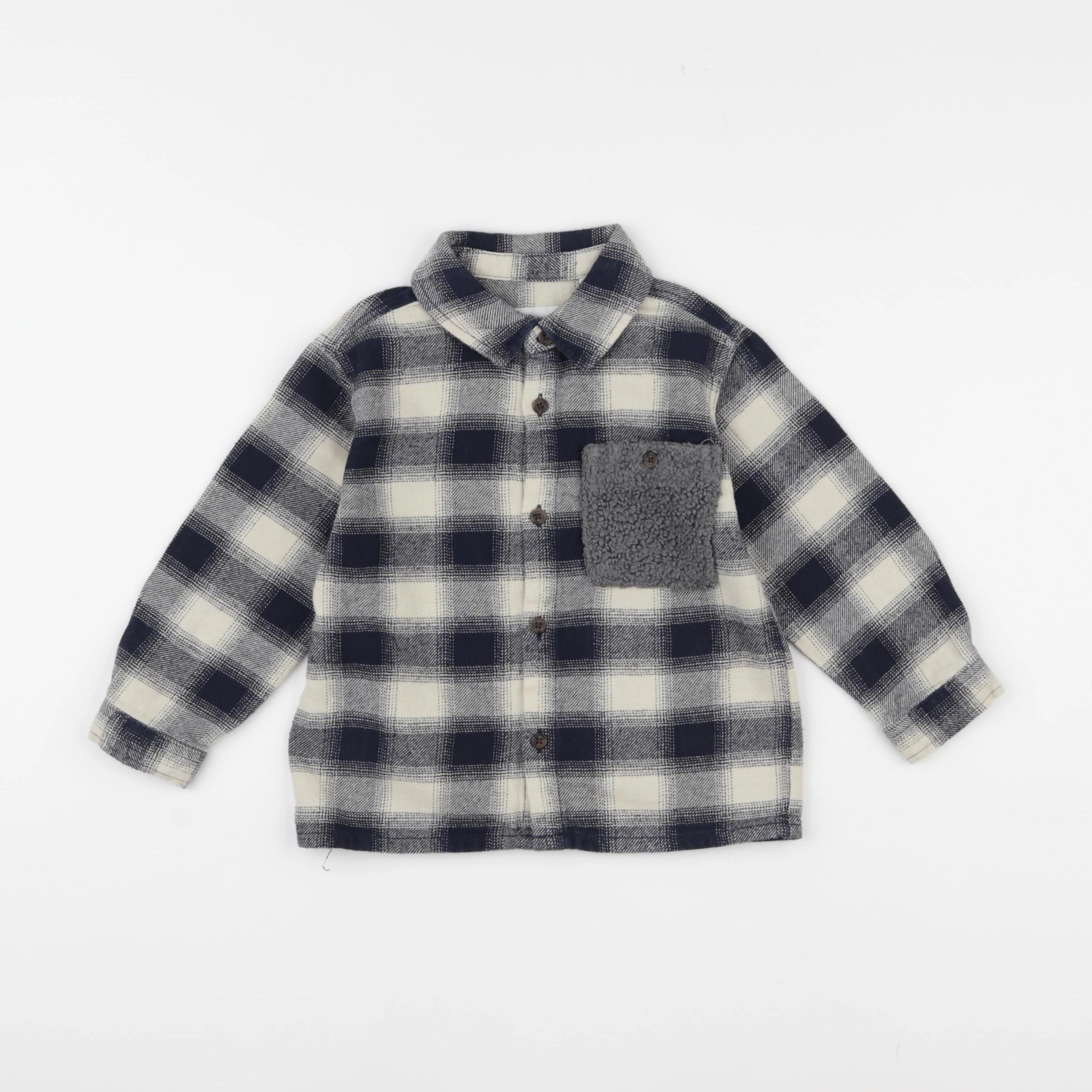 Zara - chemise bleu - 18/24 mois