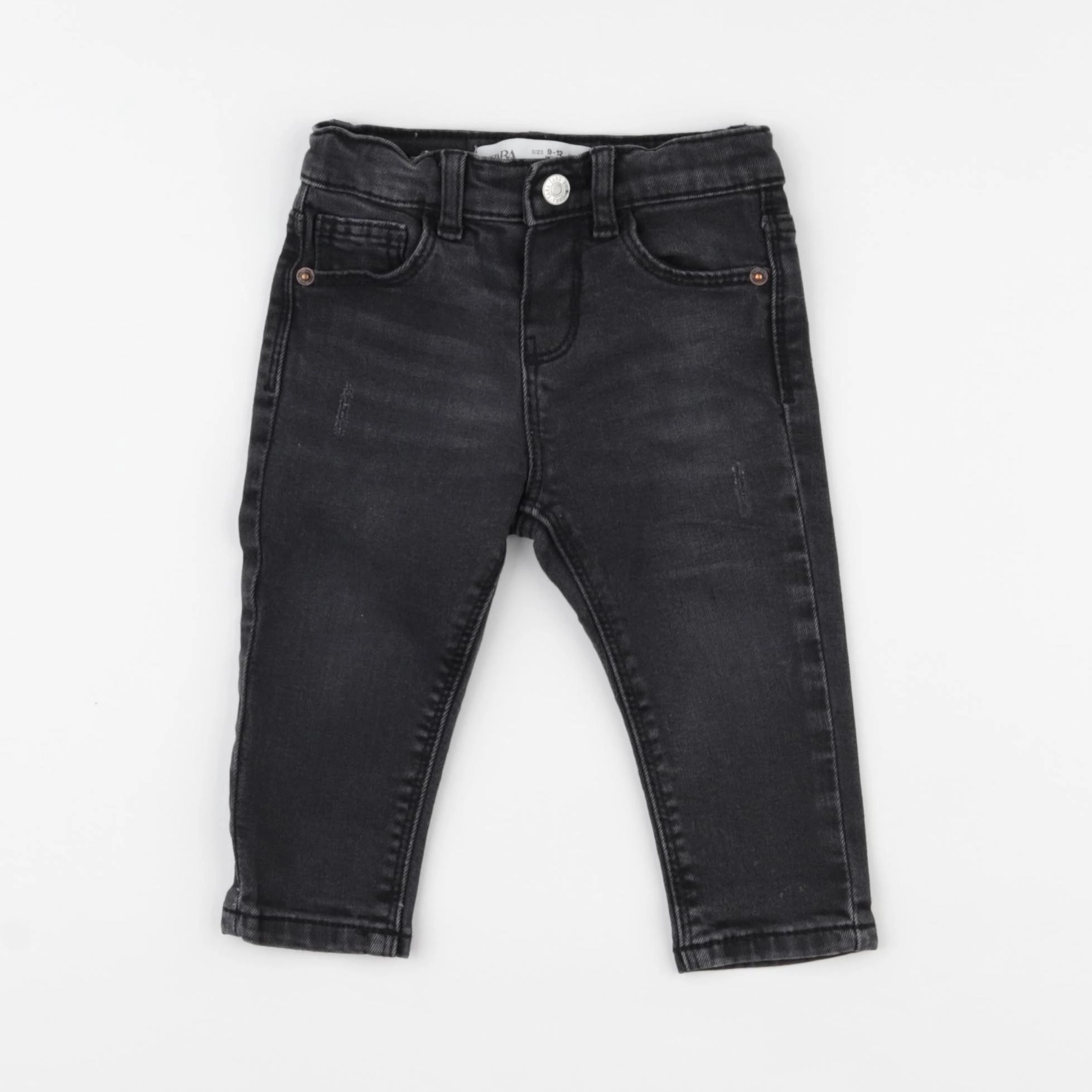Zara - jean noir - 9/12 mois