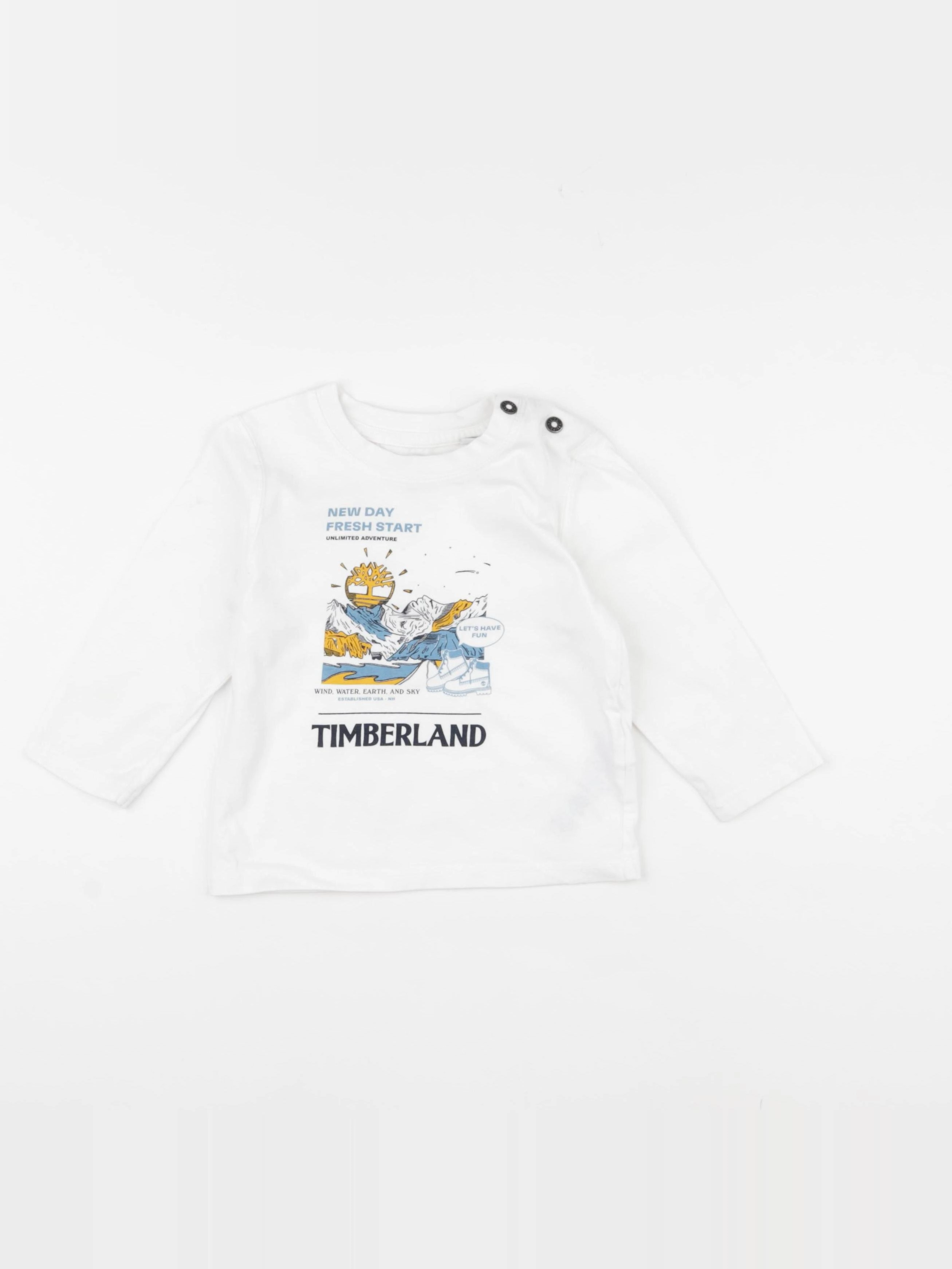 Timberland - tee-shirt blanc - 2 ans