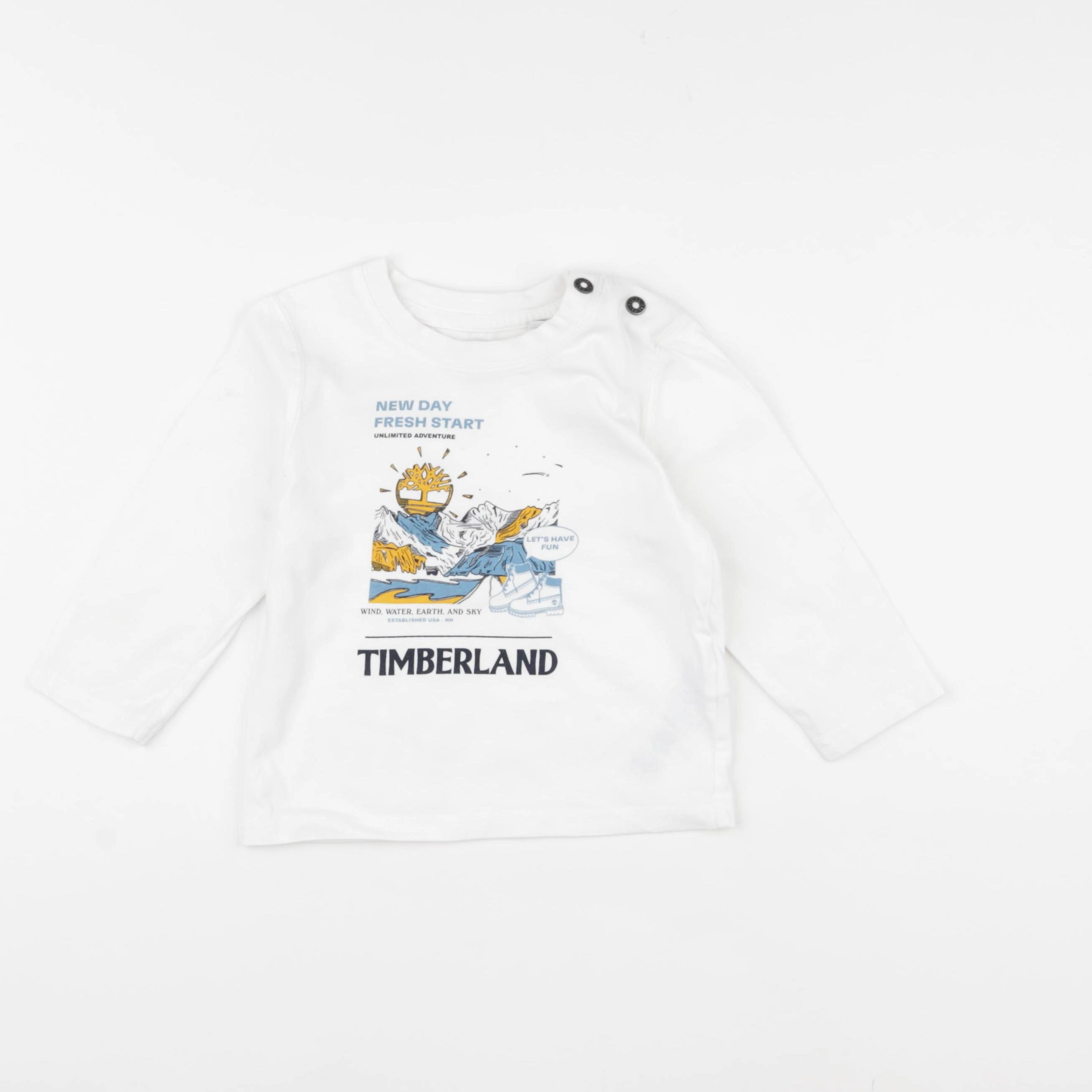 Timberland - tee-shirt blanc - 2 ans