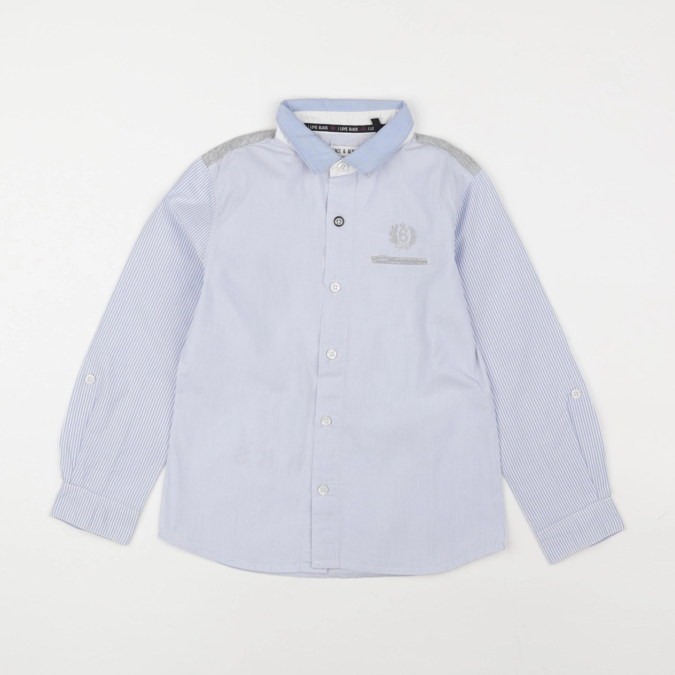 IKKS - chemise bleu - 6 ans