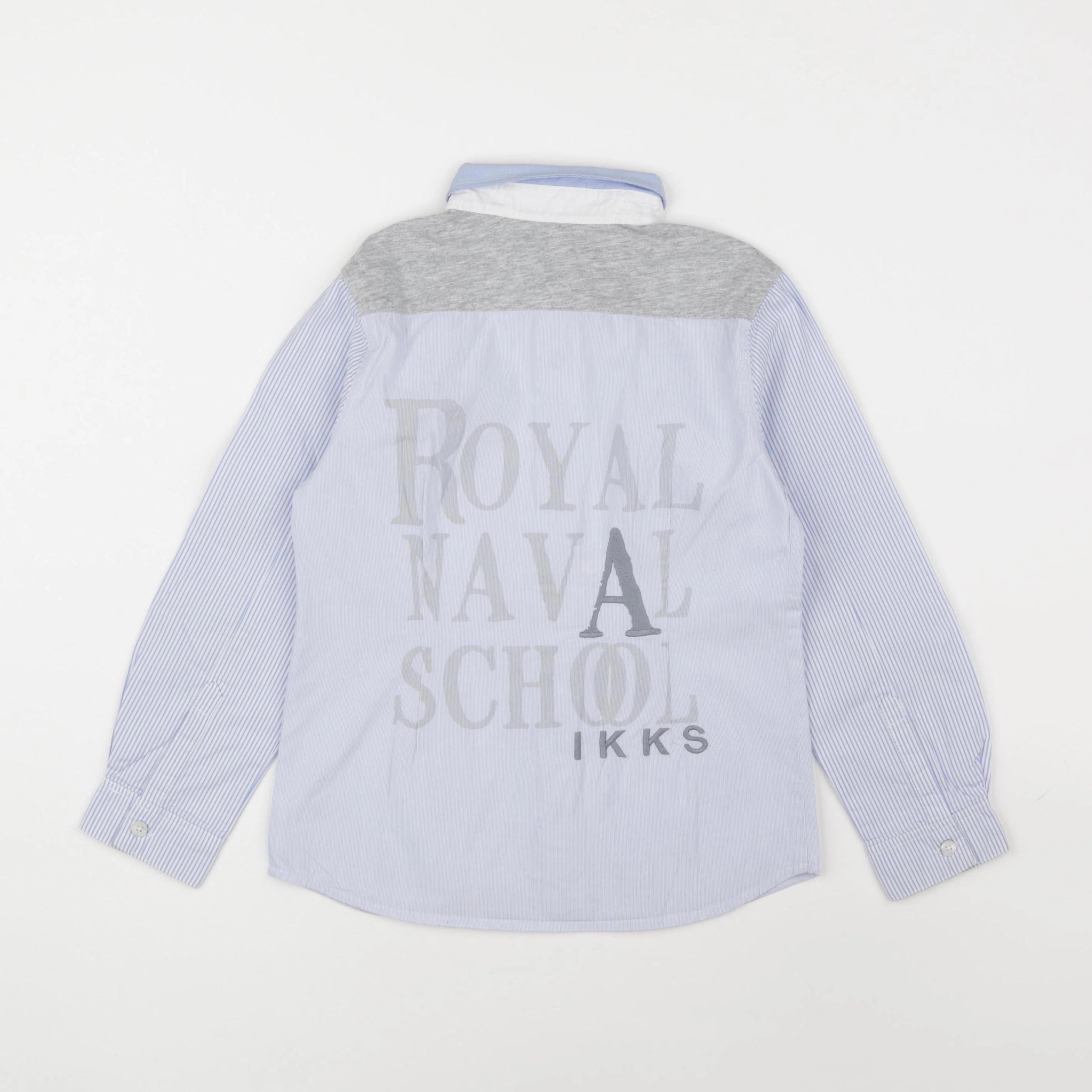 IKKS - chemise bleu - 6 ans
