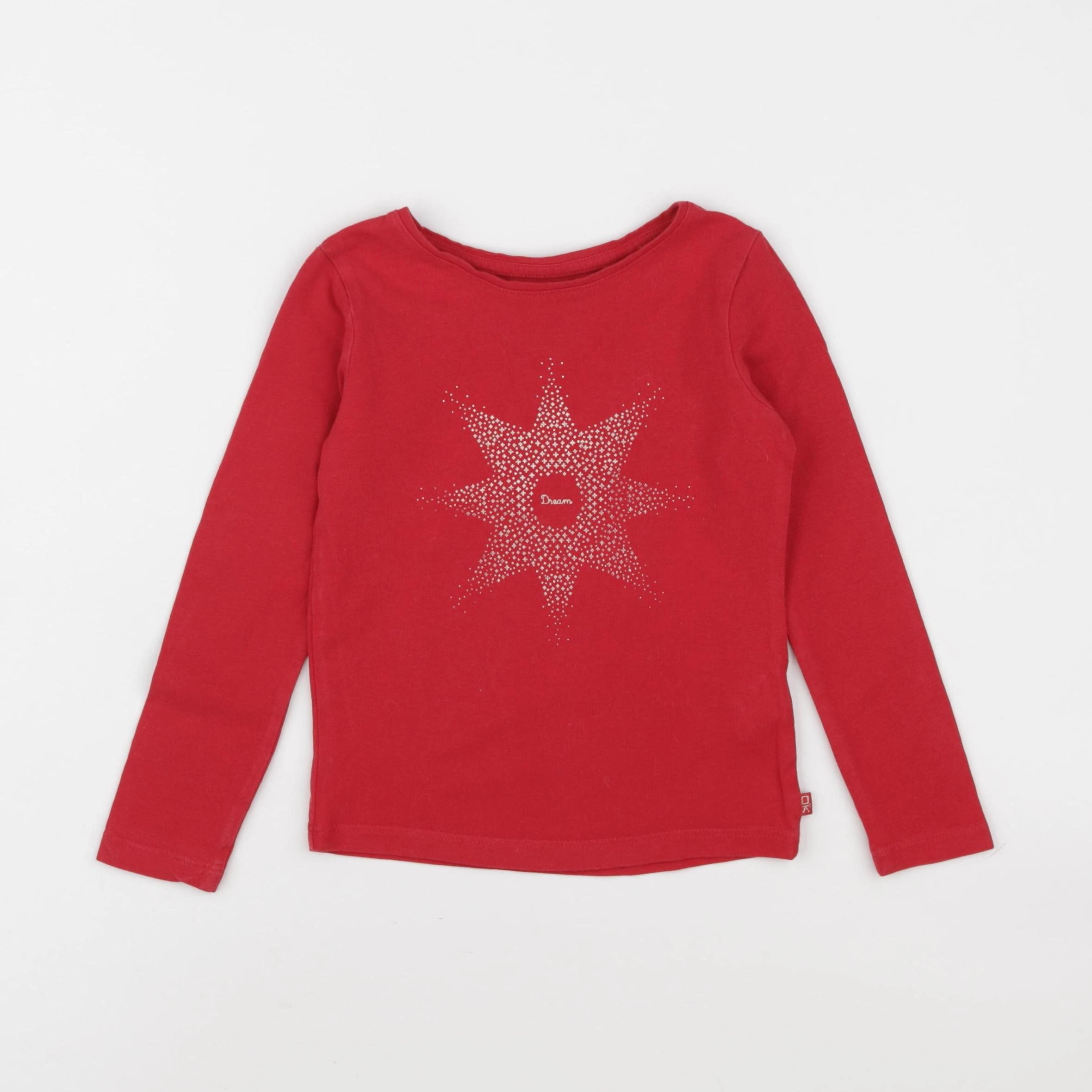 Okaidi - tee-shirt rouge - 3 ans