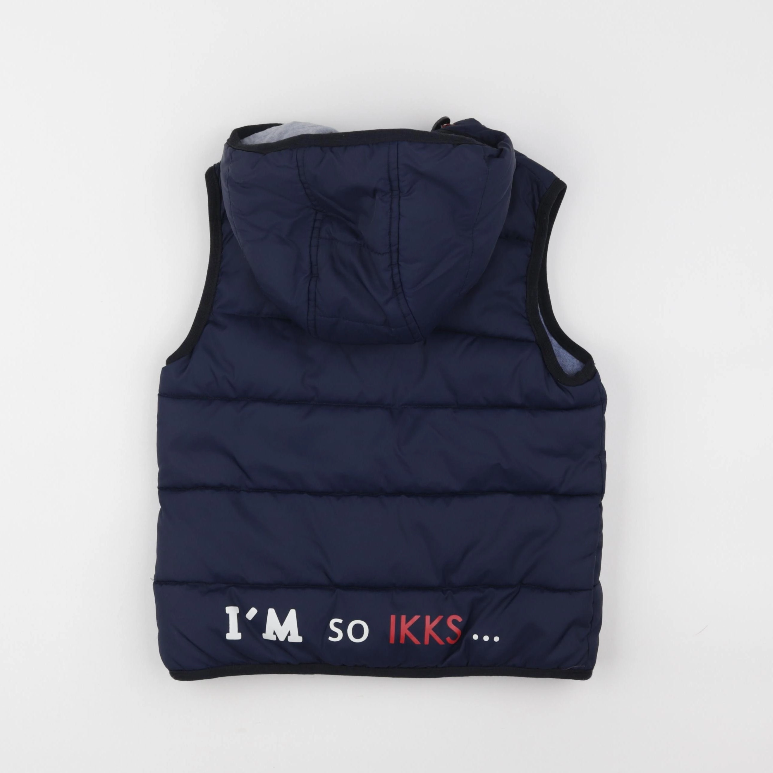 IKKS - doudoune bleu - 8 ans