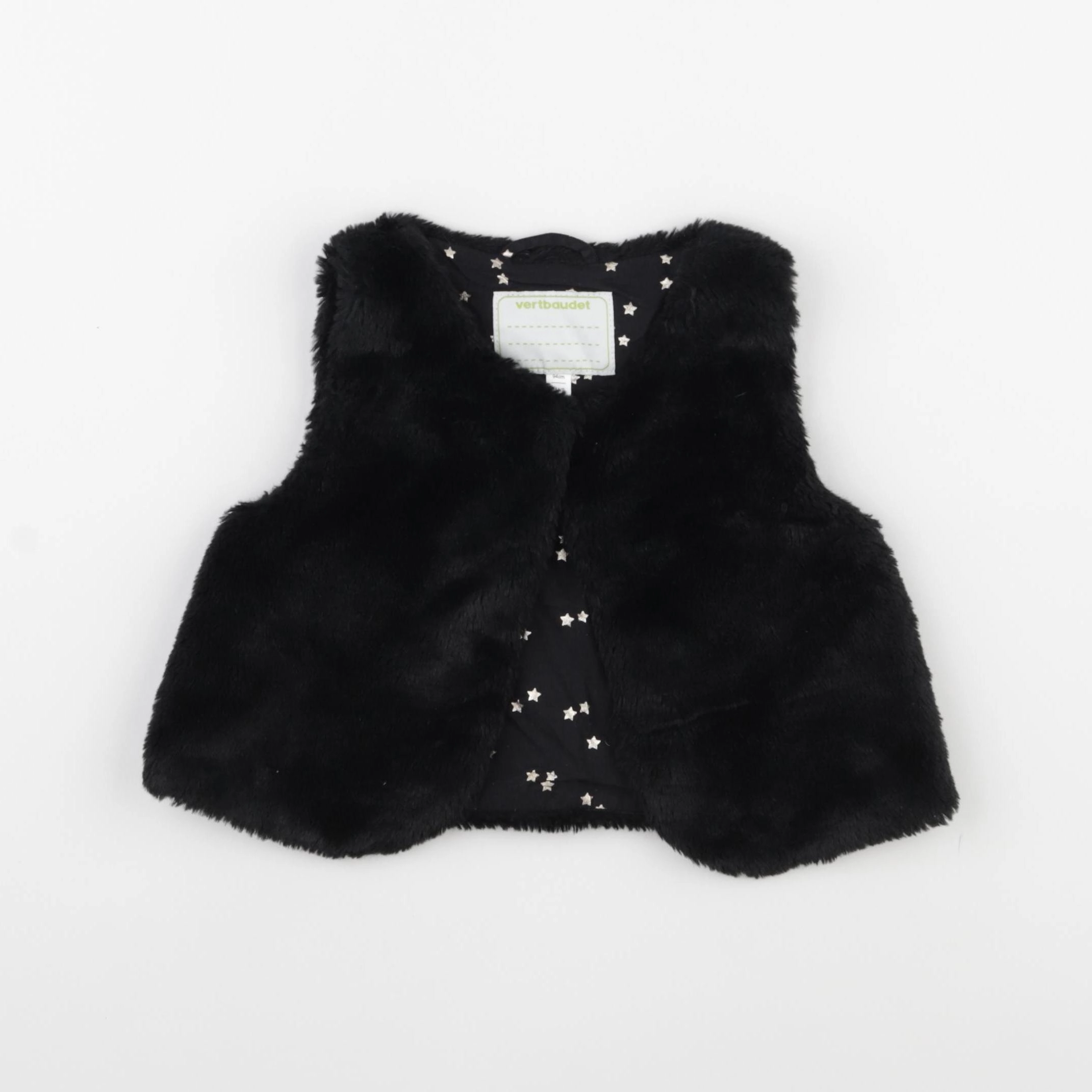 Vertbaudet - gilet noir - 3 ans