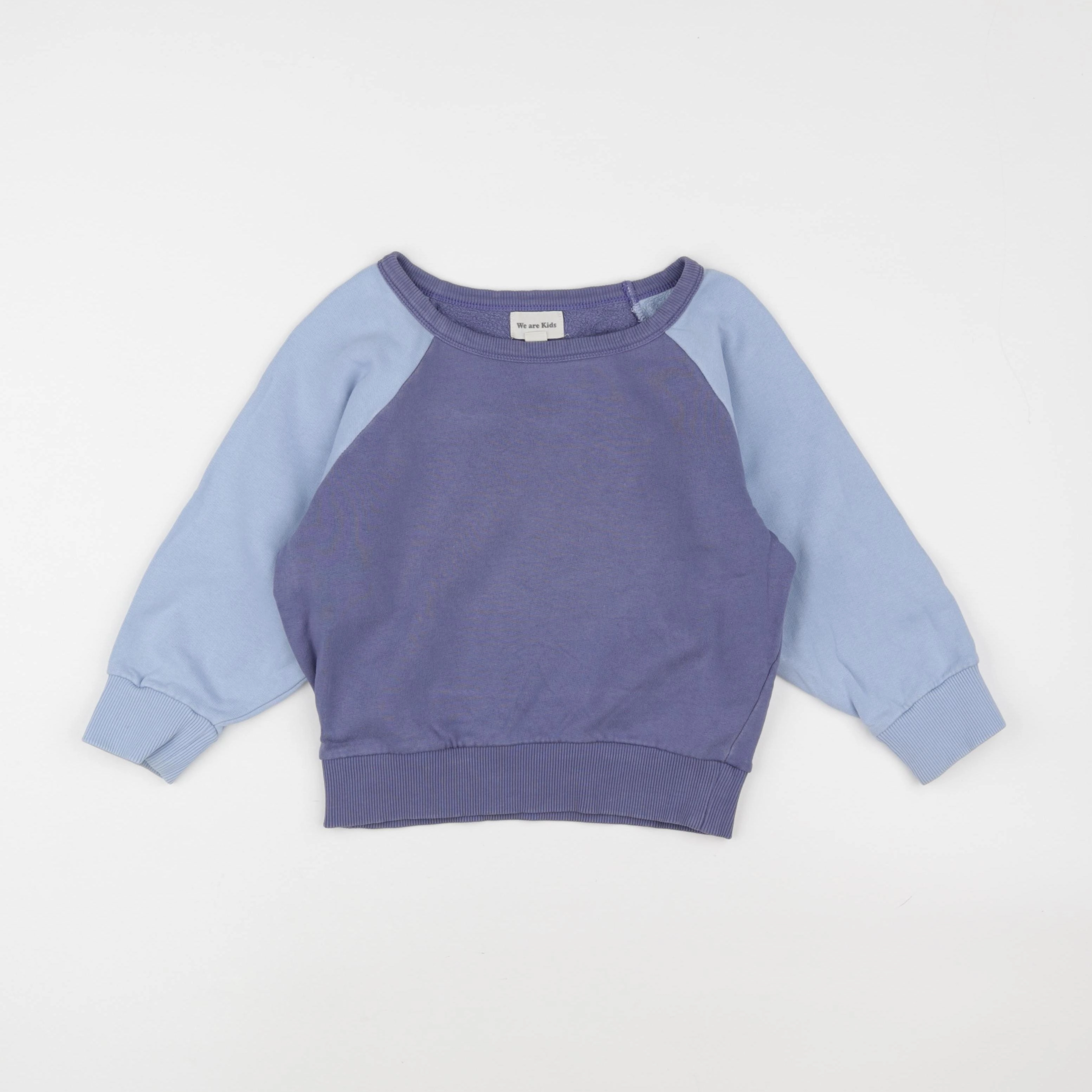 We are kids - sweat bleu - 4/5 ans