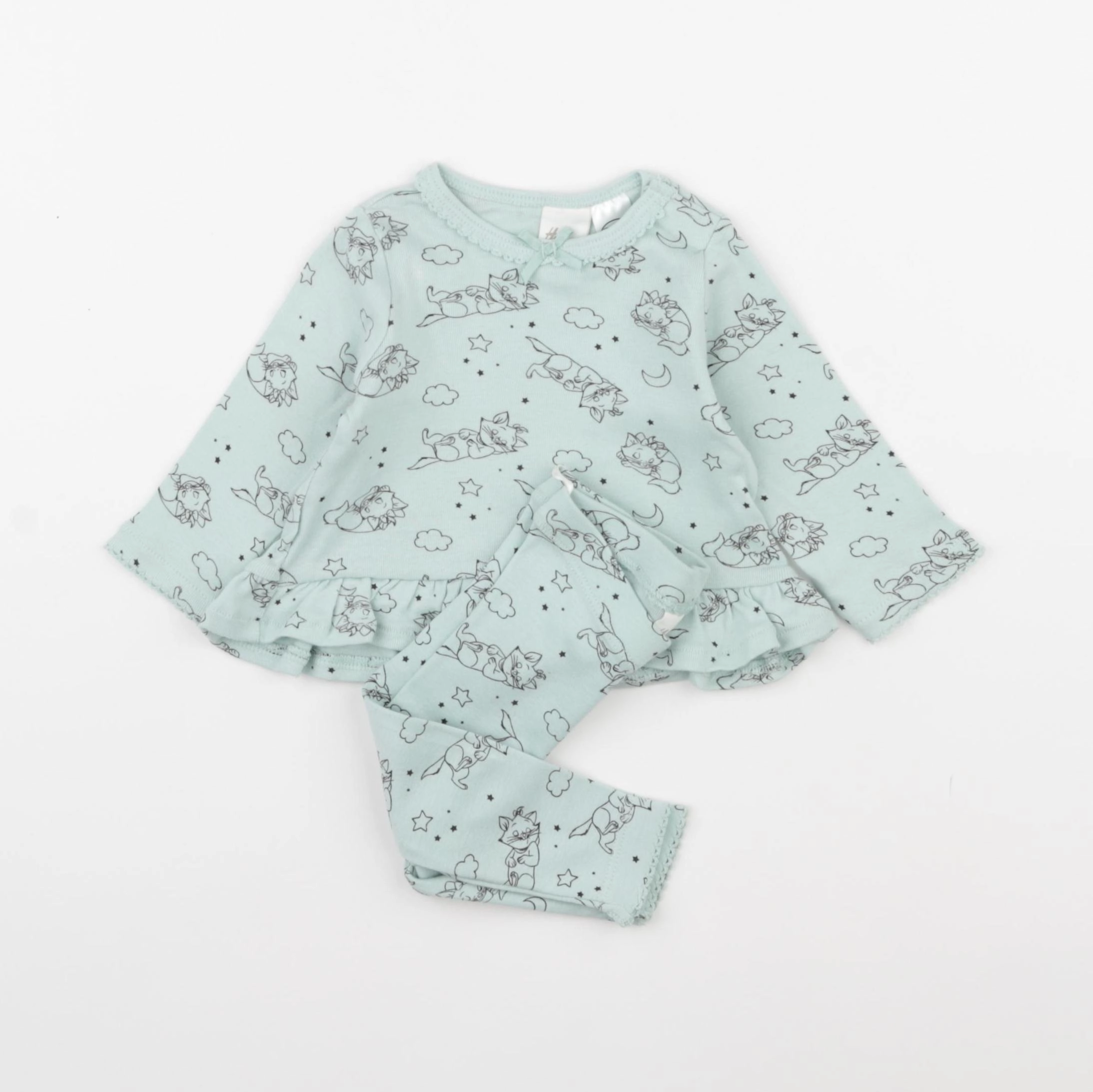 H&M - pyjama bleu - 1/3 mois
