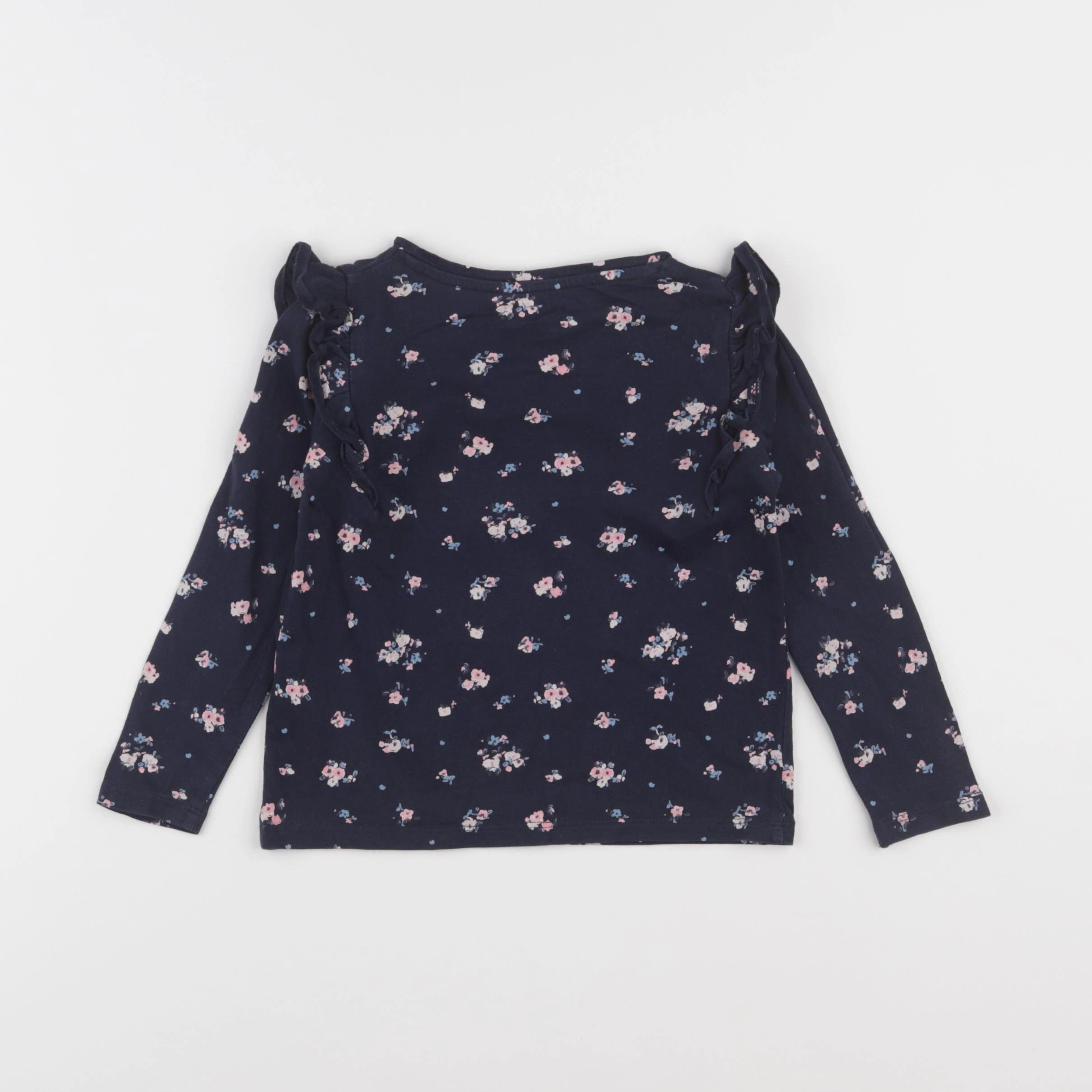Vertbaudet - tee-shirt bleu - 3 ans