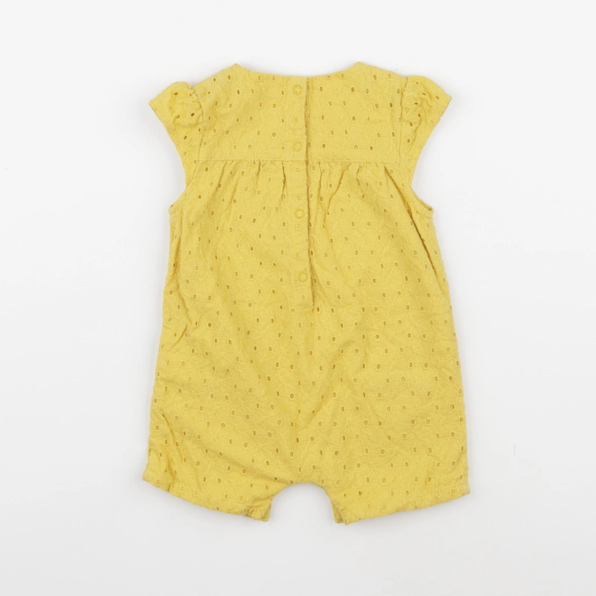 Vertbaudet - combinaison jaune - 3 mois