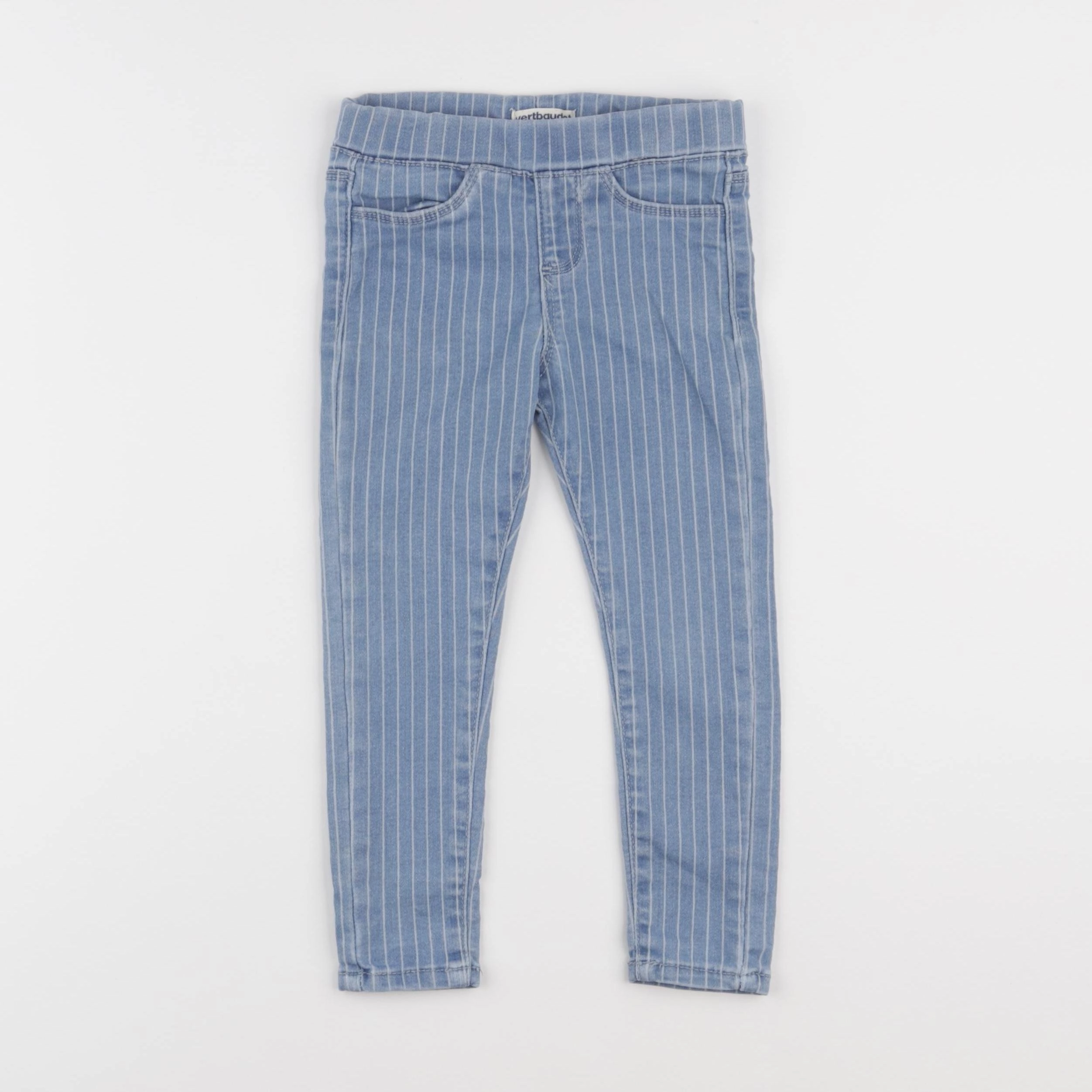 Vertbaudet - jegging bleu - 3 ans