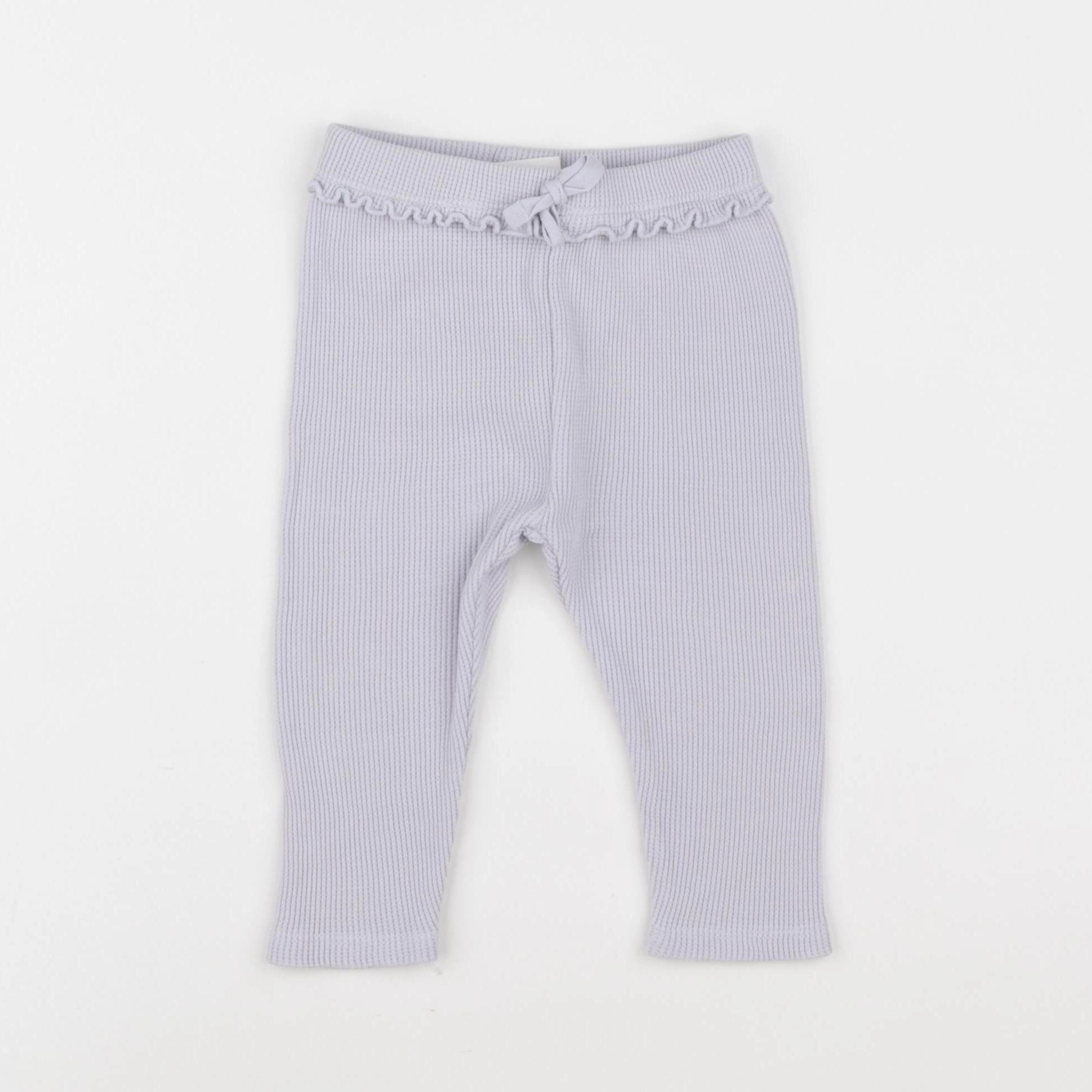 Zara - legging violet - 6/9 mois