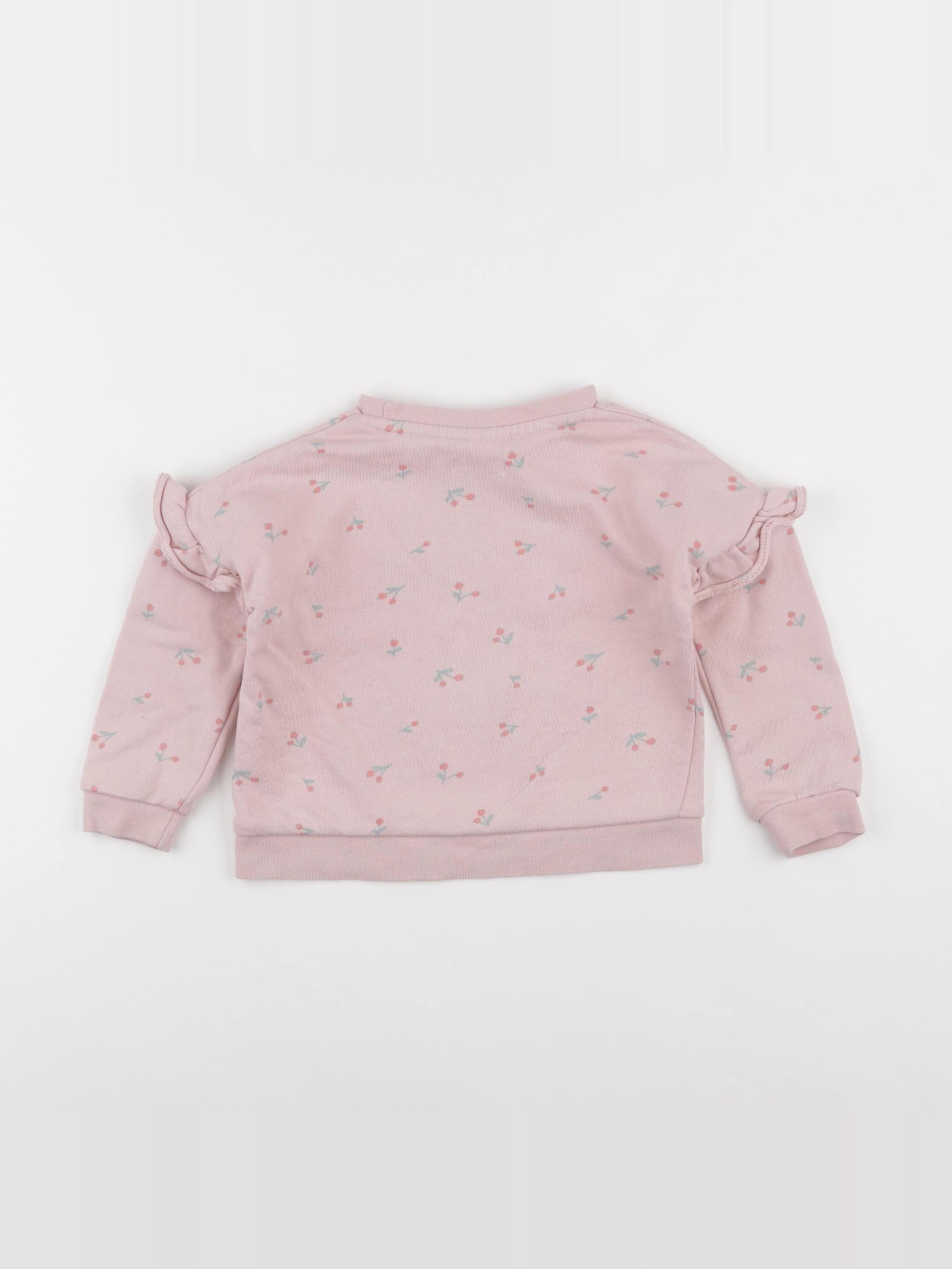 Vertbaudet - sweat rose - 3 ans