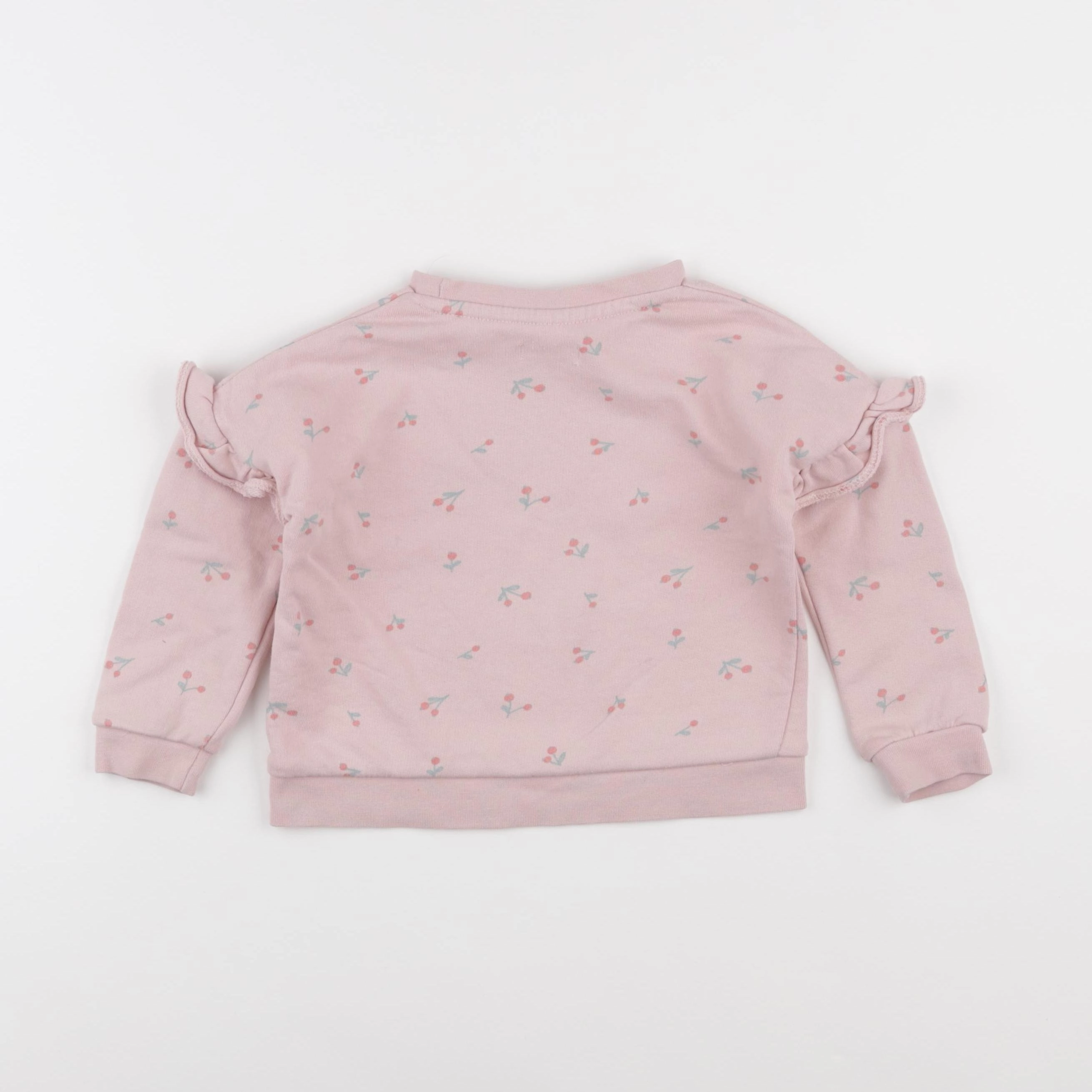 Vertbaudet - sweat rose - 3 ans