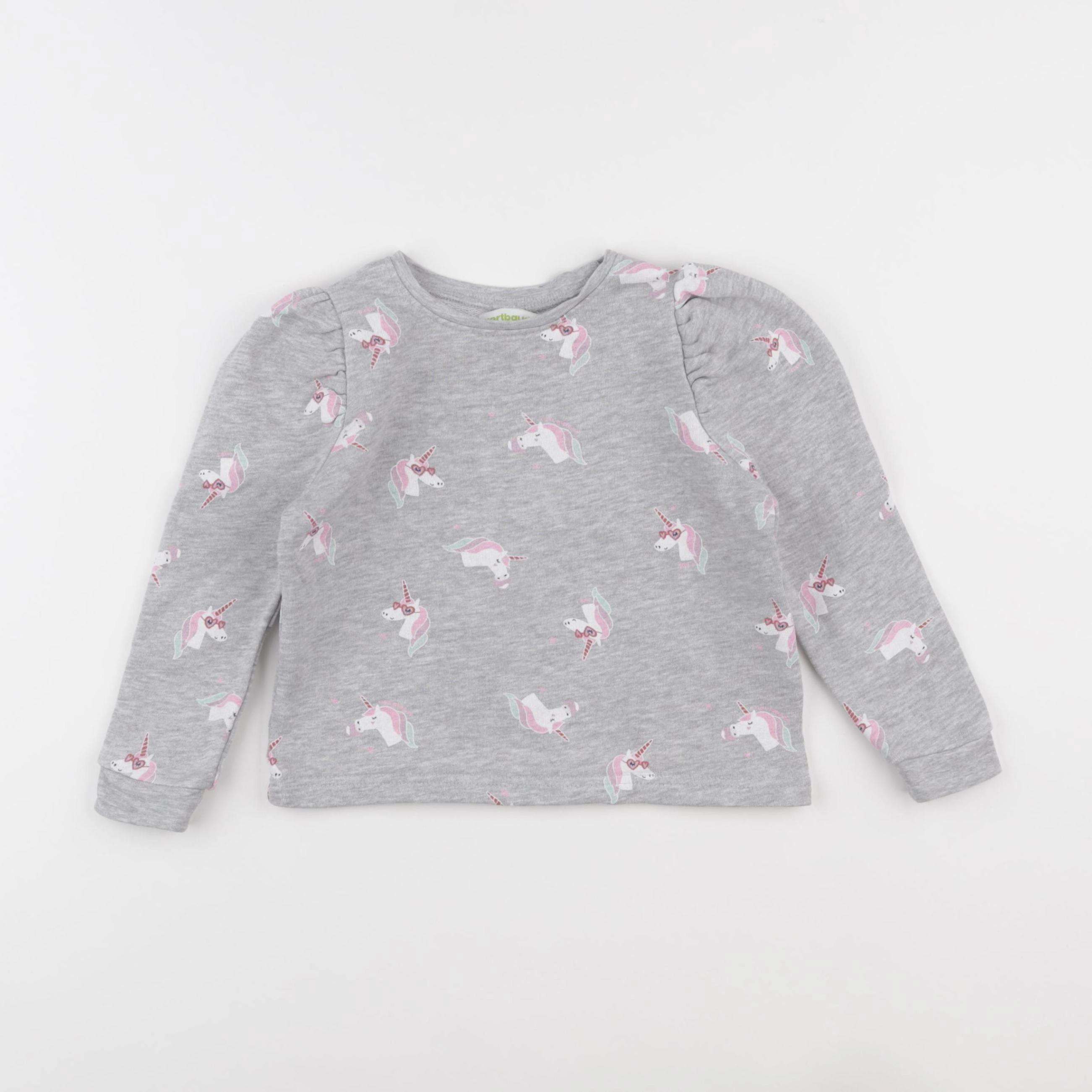 Vertbaudet - sweat gris - 3 ans