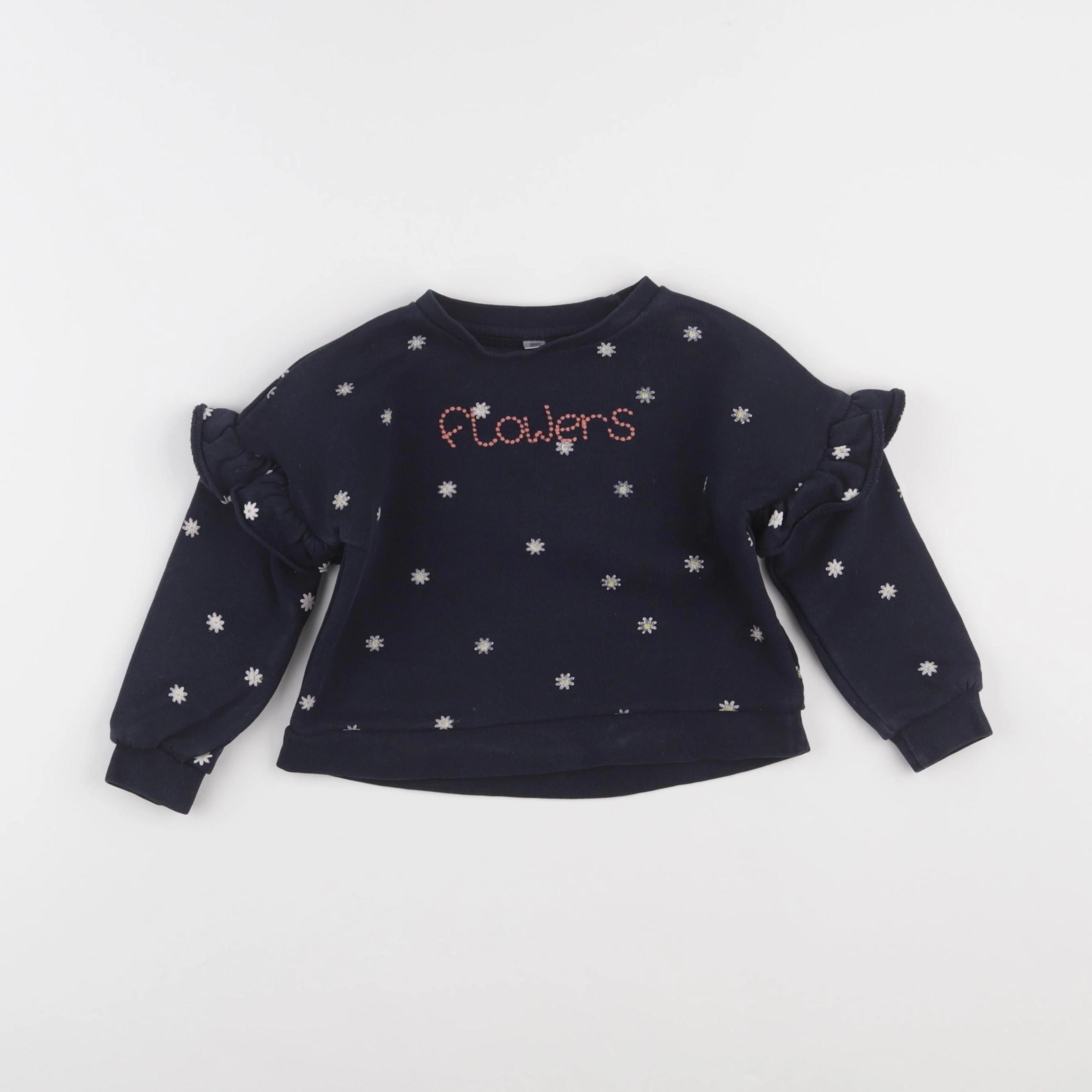 Vertbaudet - sweat bleu - 3 ans