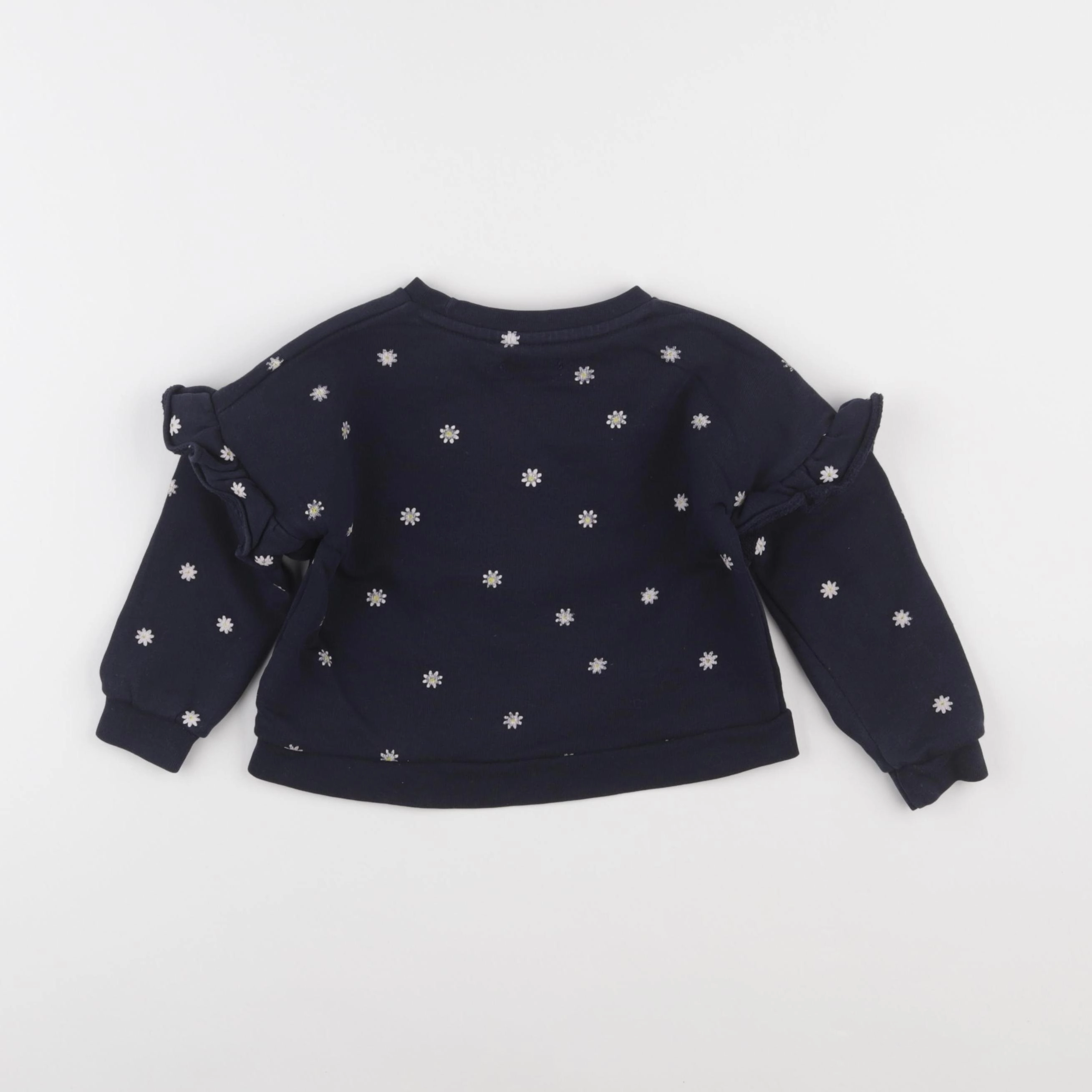 Vertbaudet - sweat bleu - 3 ans