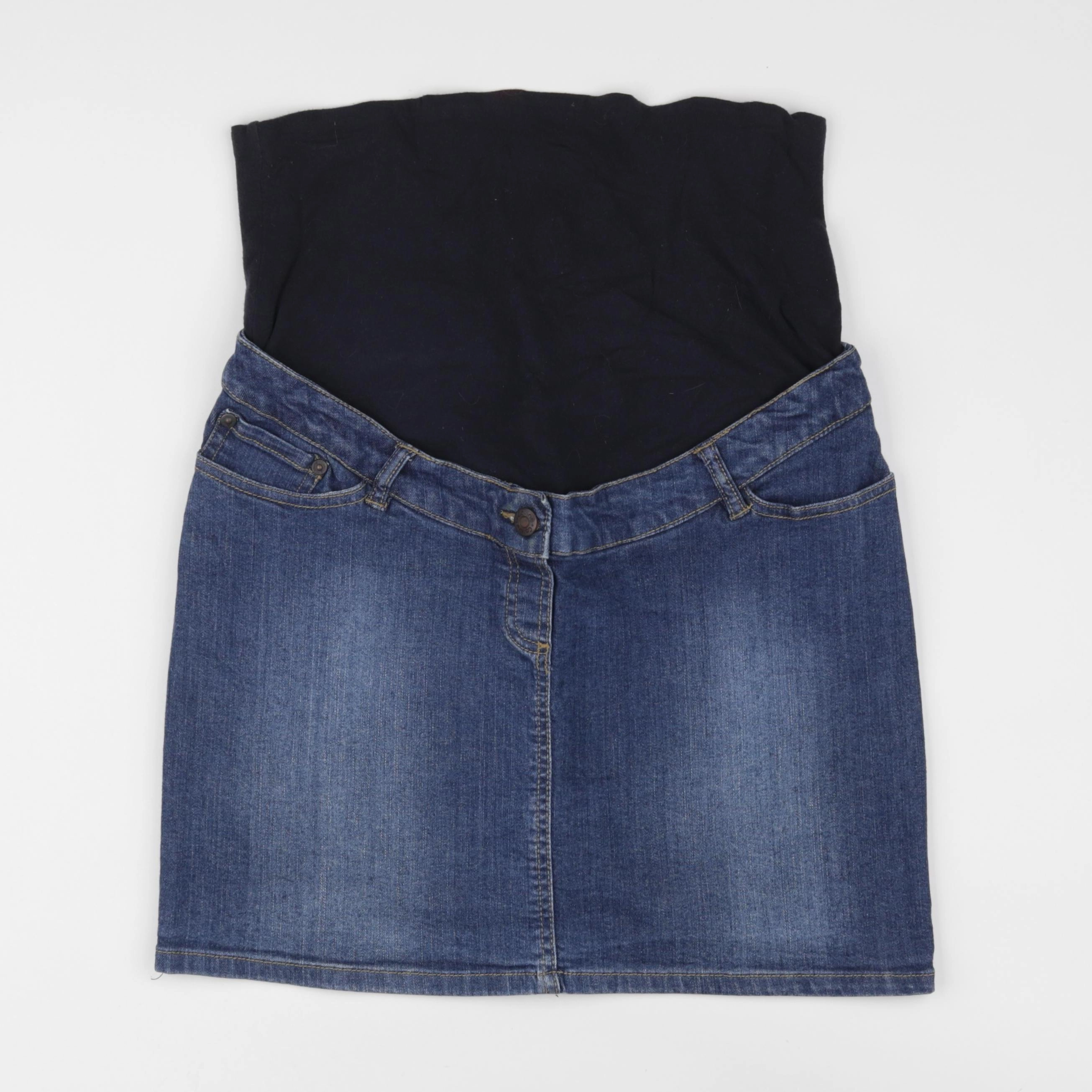 Vertbaudet - jupe grossesse bleu - 36