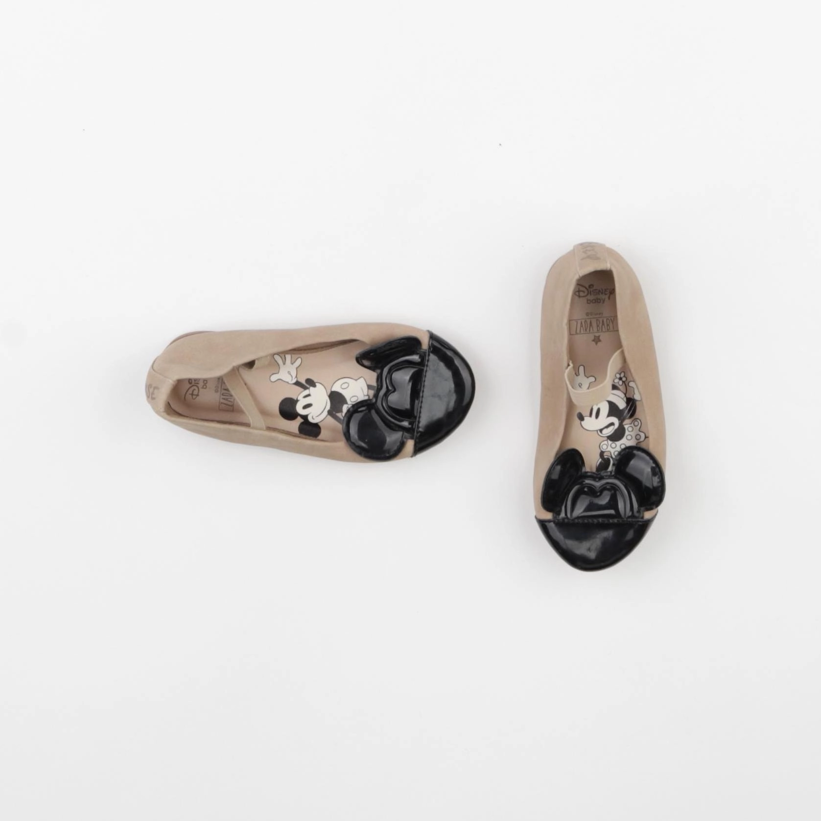 Zara - ballerines beige - pointure 24
