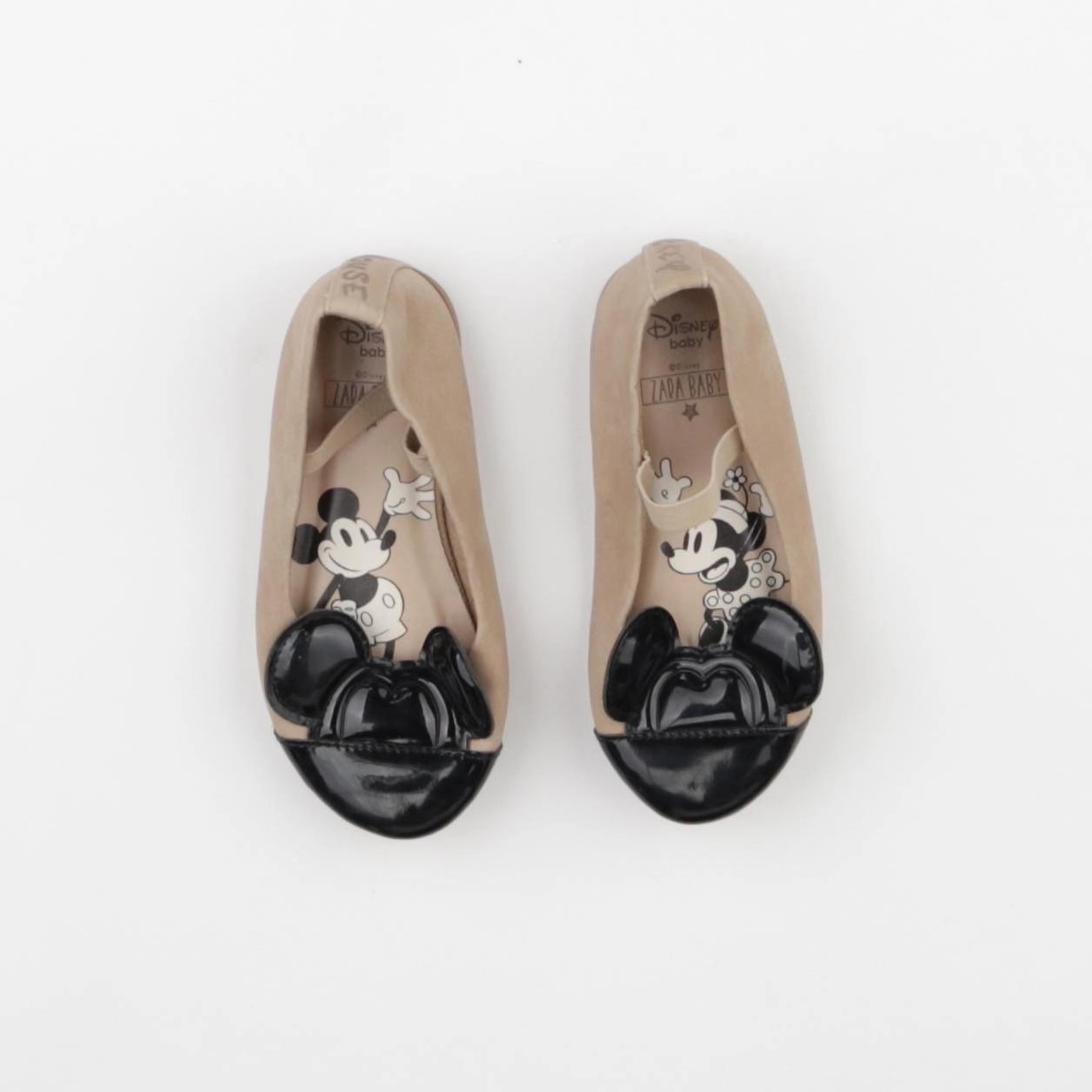 Zara - ballerines beige - pointure 24
