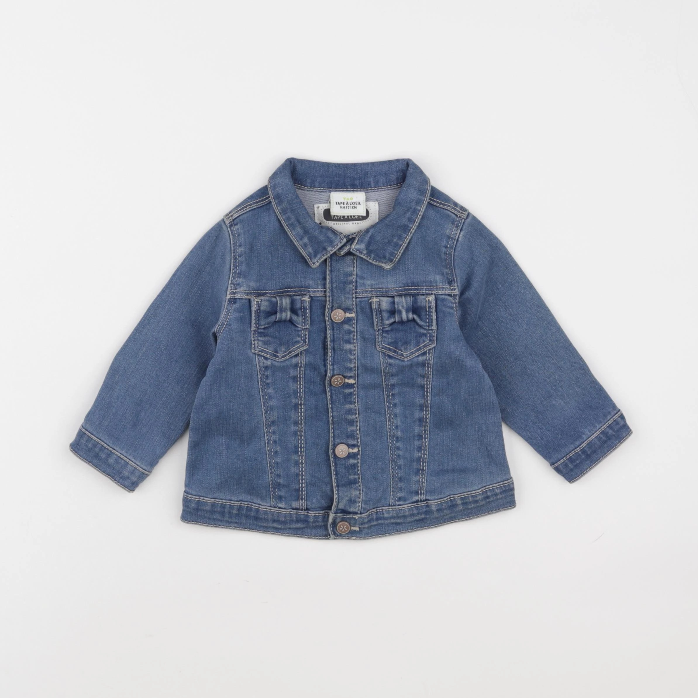 Tape à l'oeil - veste bleu - 9 mois