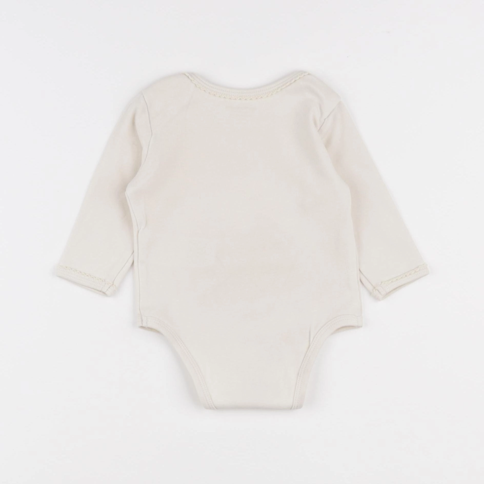 Vertbaudet - body beige - 6 mois