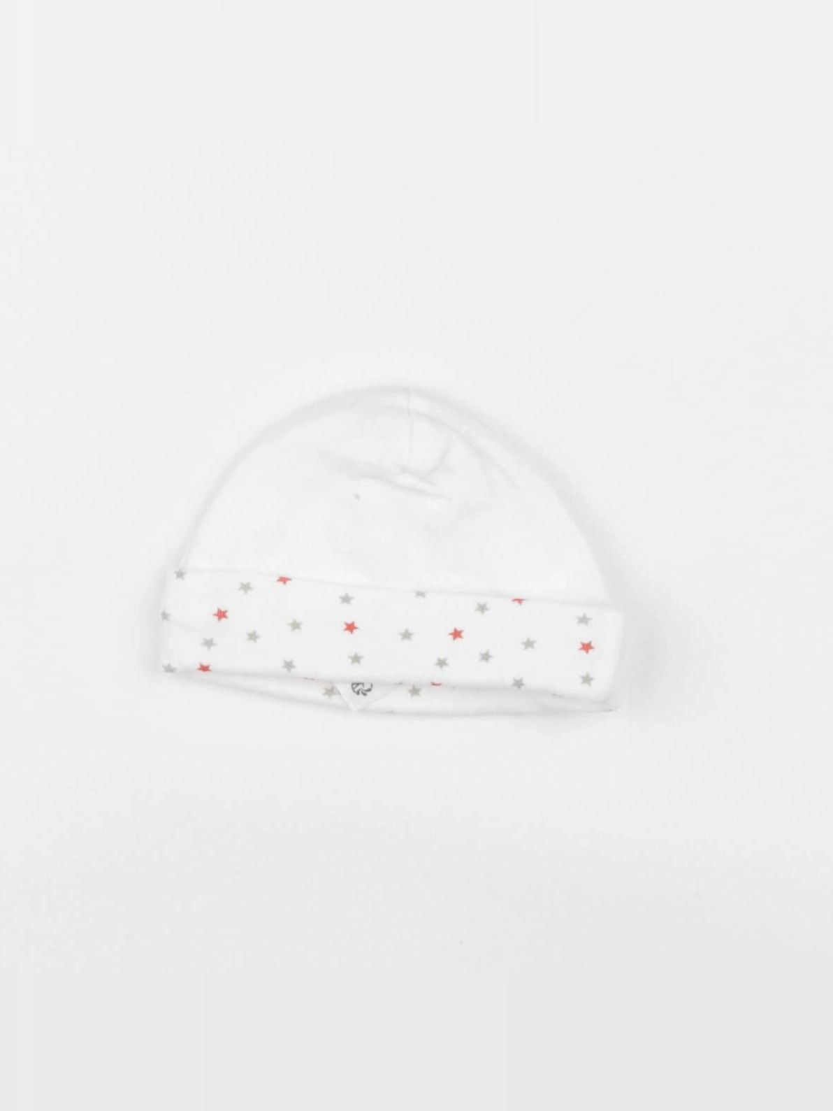 Vertbaudet - bonnet de naissance blanc - 12 mois