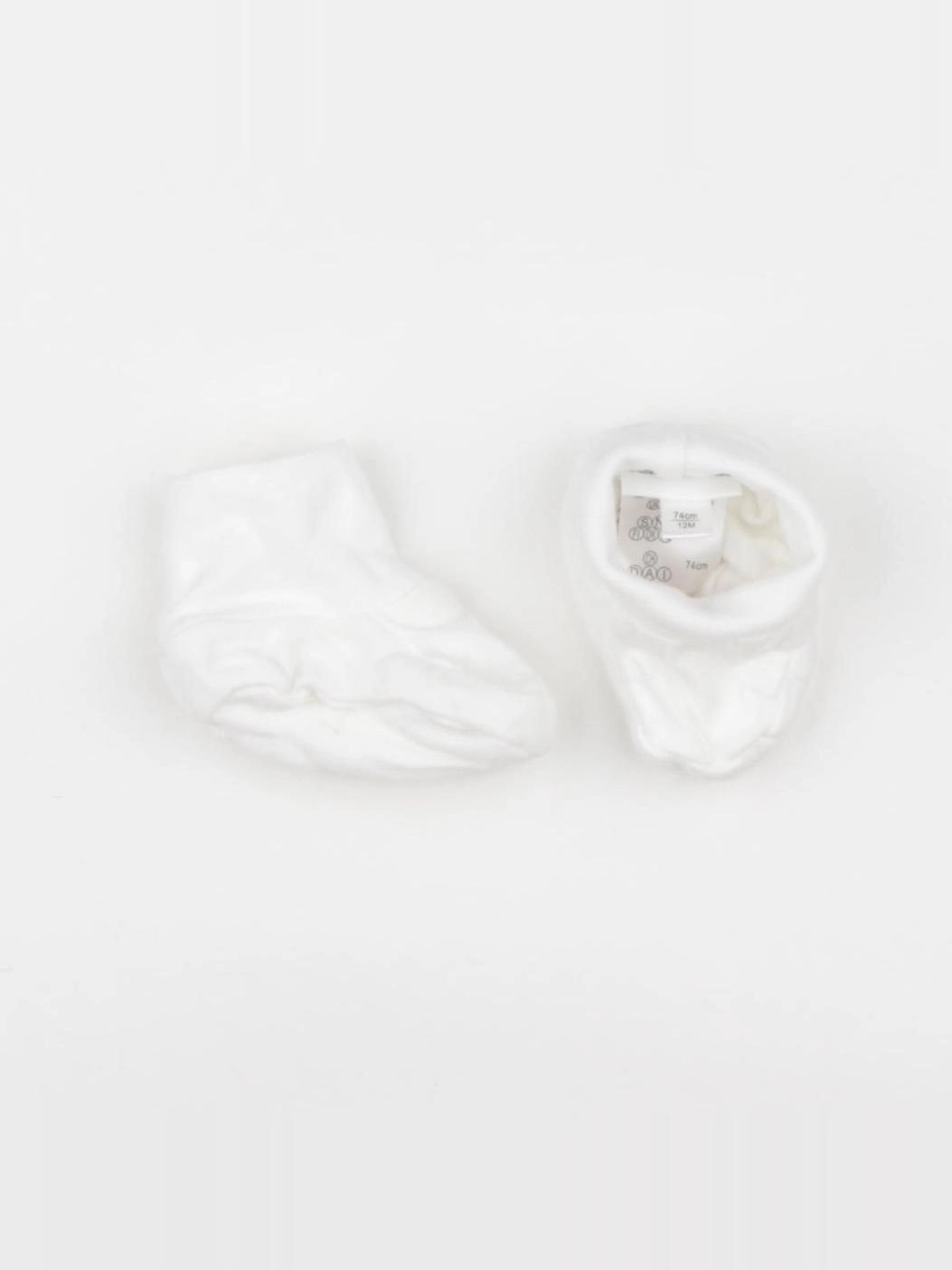 Vertbaudet - chaussons blanc - pointure 19
