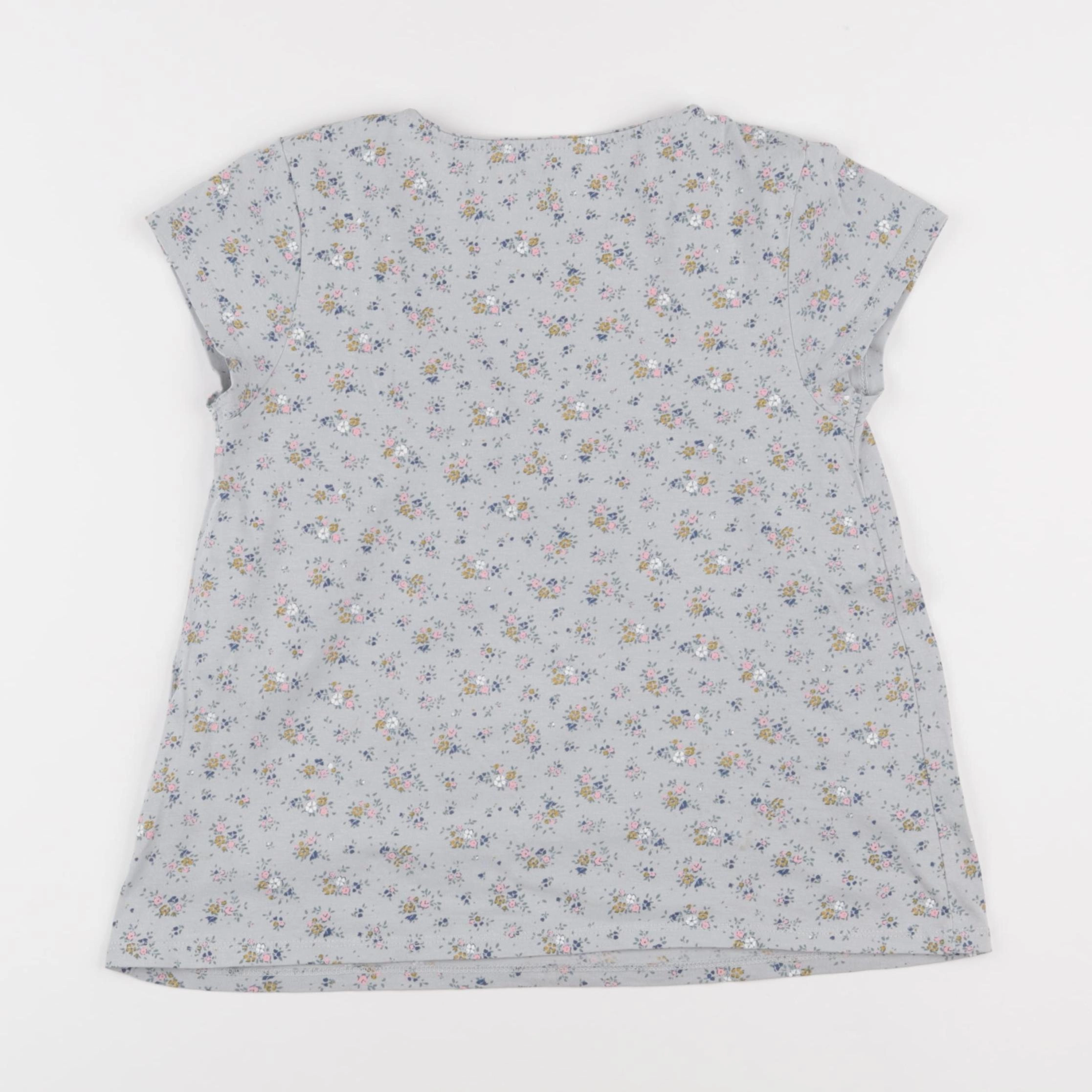 Vertbaudet - tee-shirt bleu - 8 ans