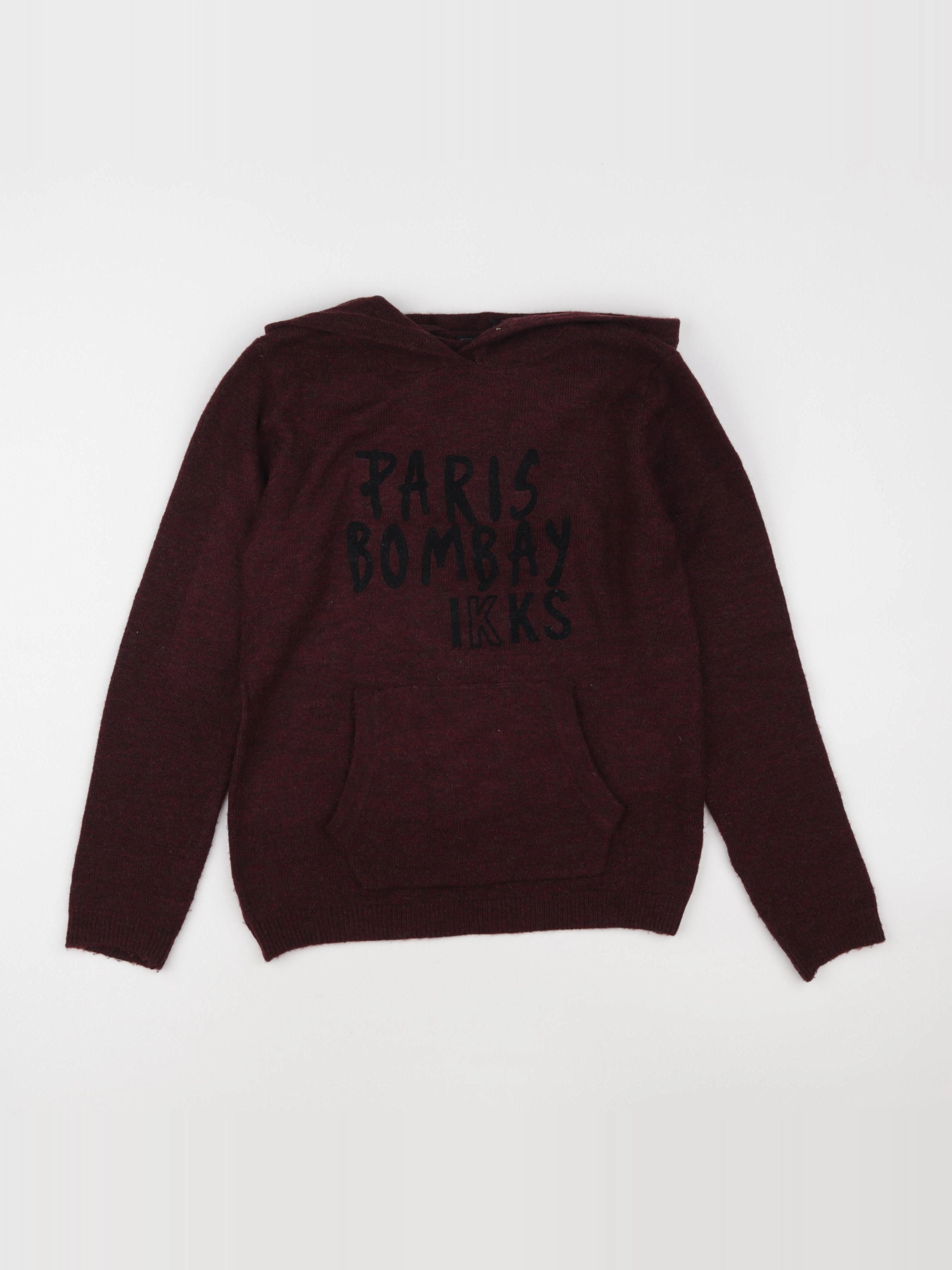 IKKS - pull rouge - 10 ans