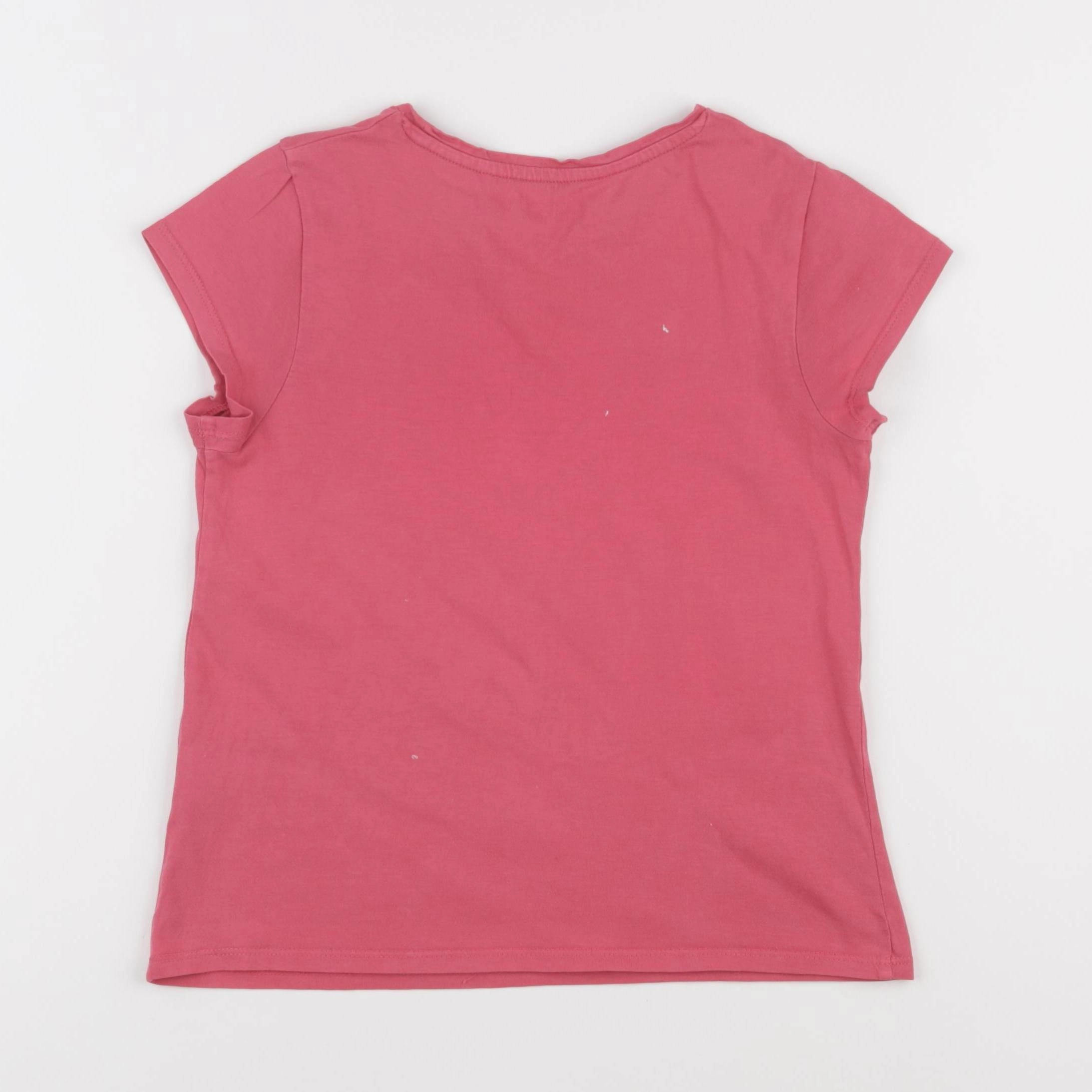 Vertbaudet - tee-shirt rose - 8 ans