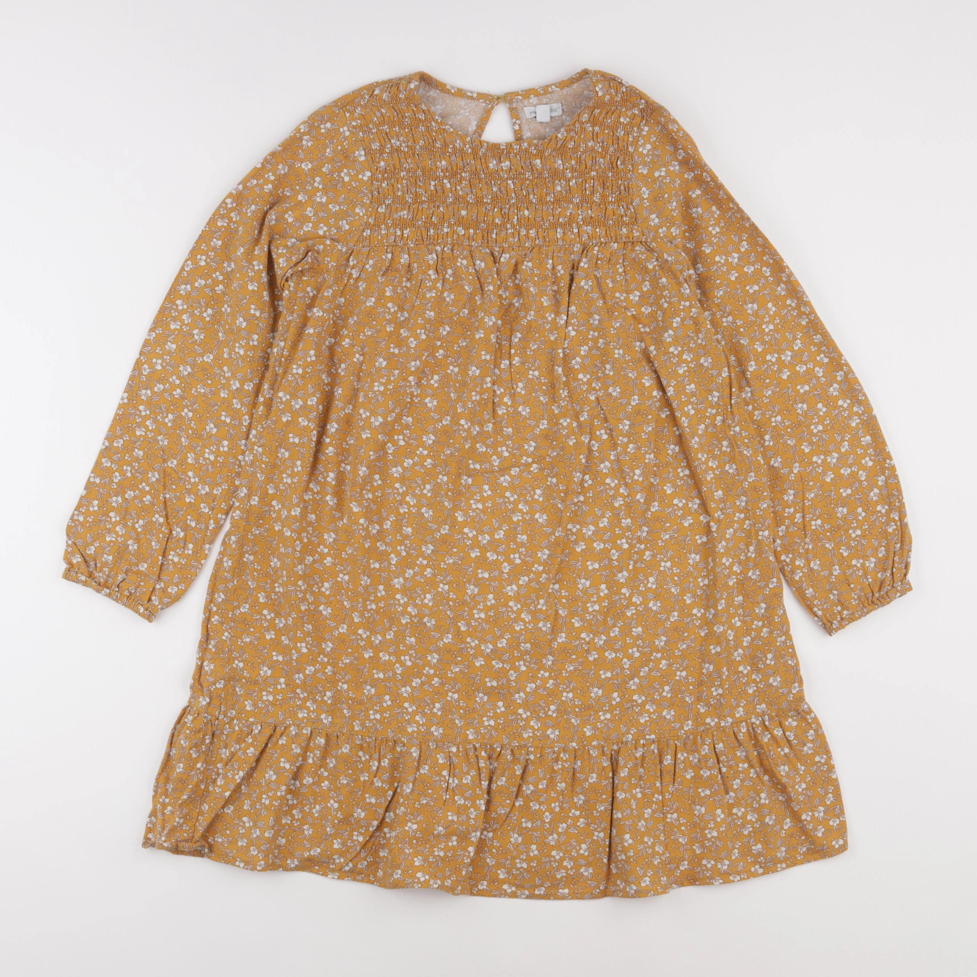 Vertbaudet - robe jaune - 10 ans