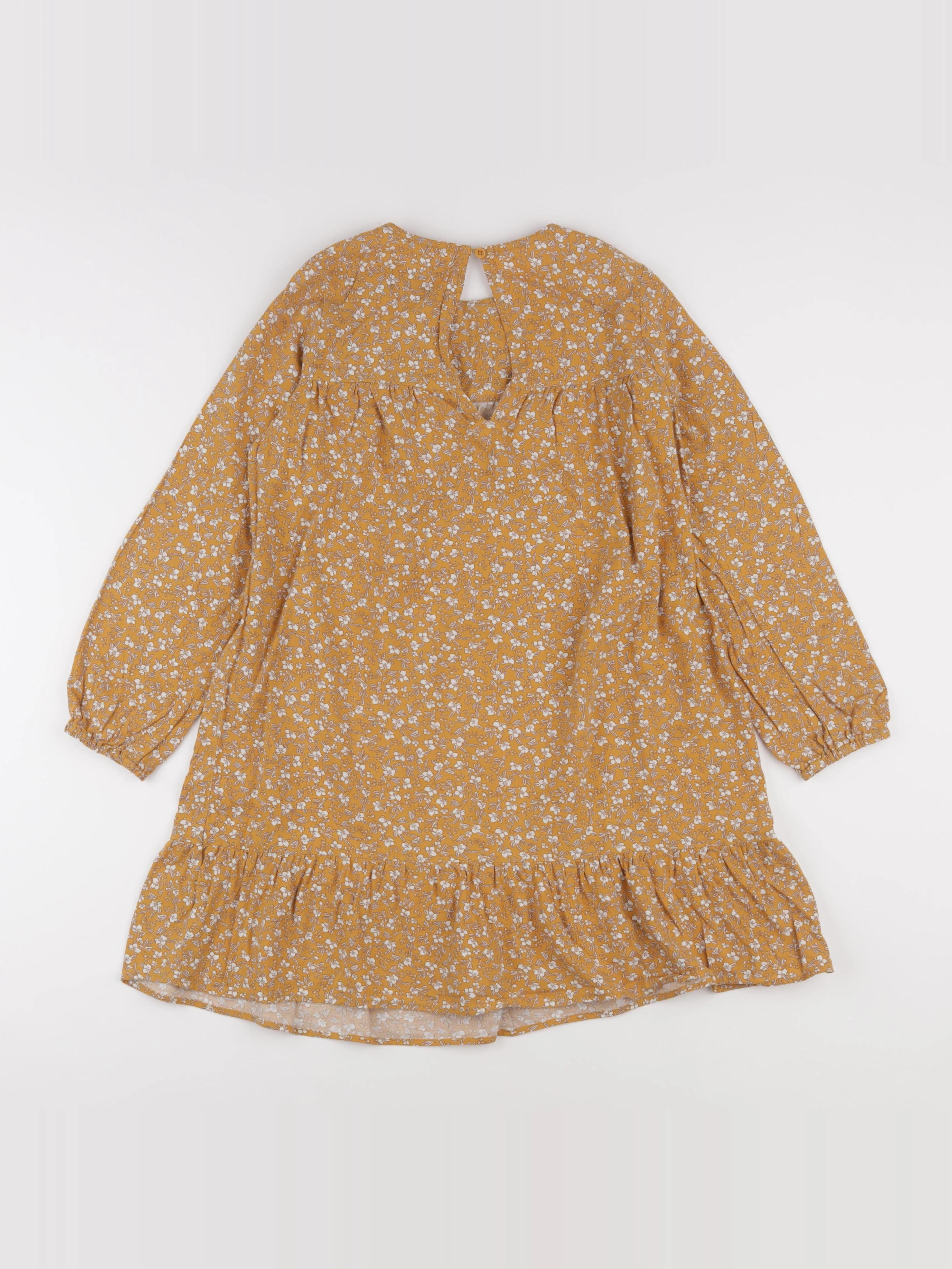 Vertbaudet - robe jaune - 10 ans