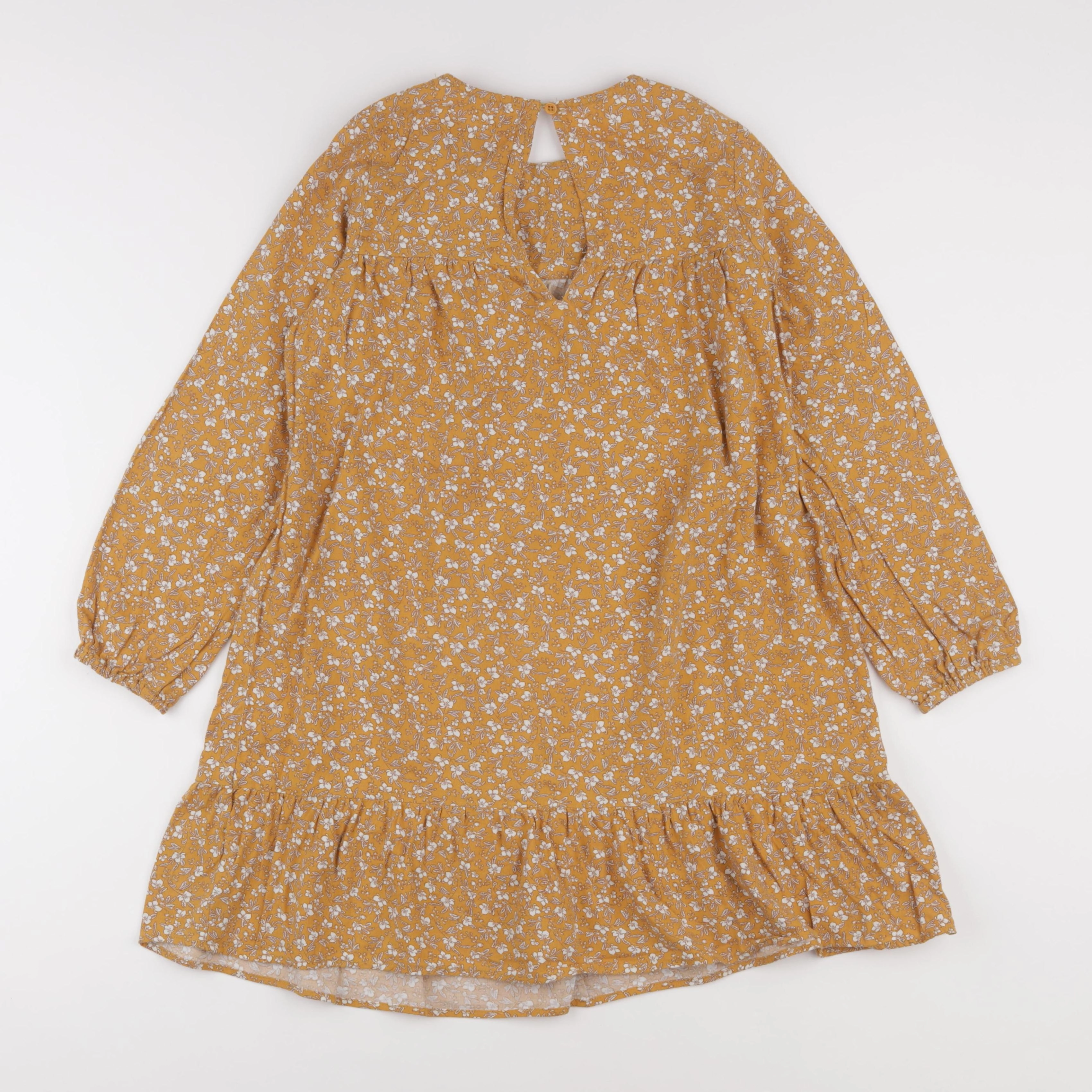 Vertbaudet - robe jaune - 10 ans