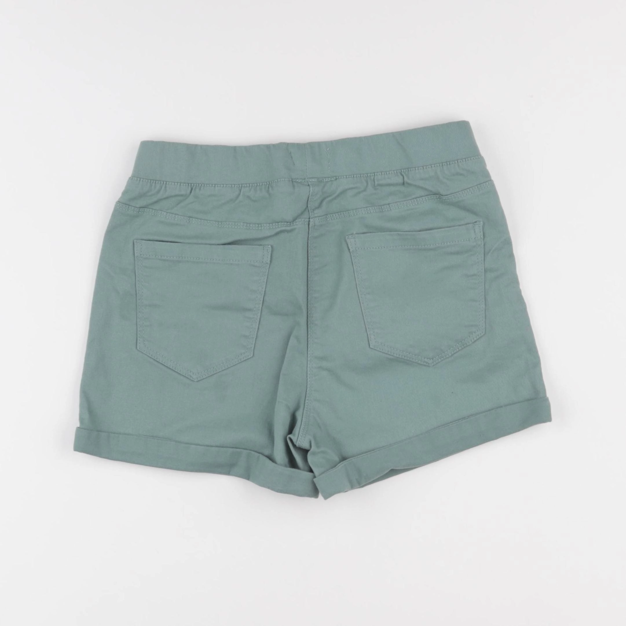 Vertbaudet - short vert - 11/12 ans