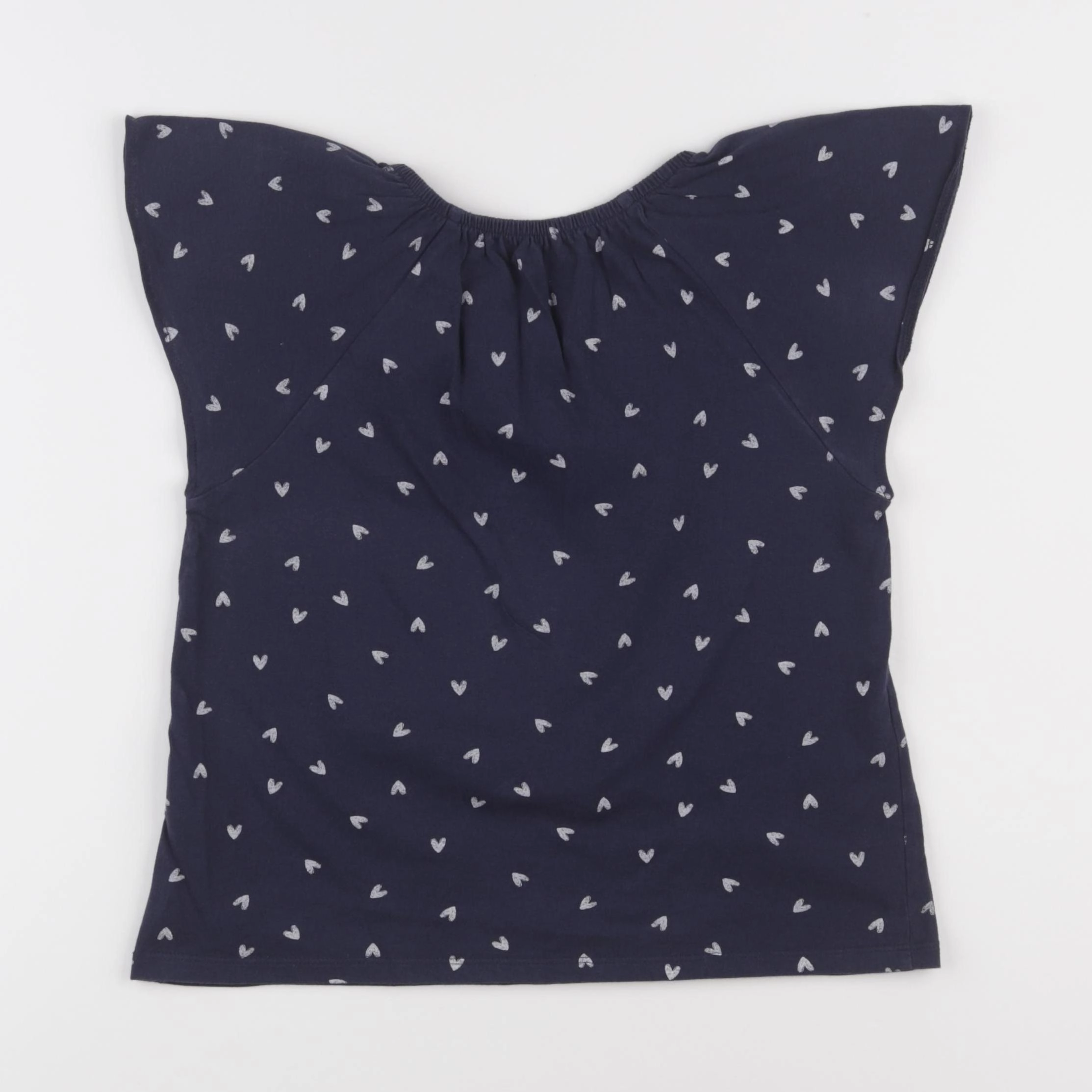 Vertbaudet - tee-shirt bleu - 8 ans