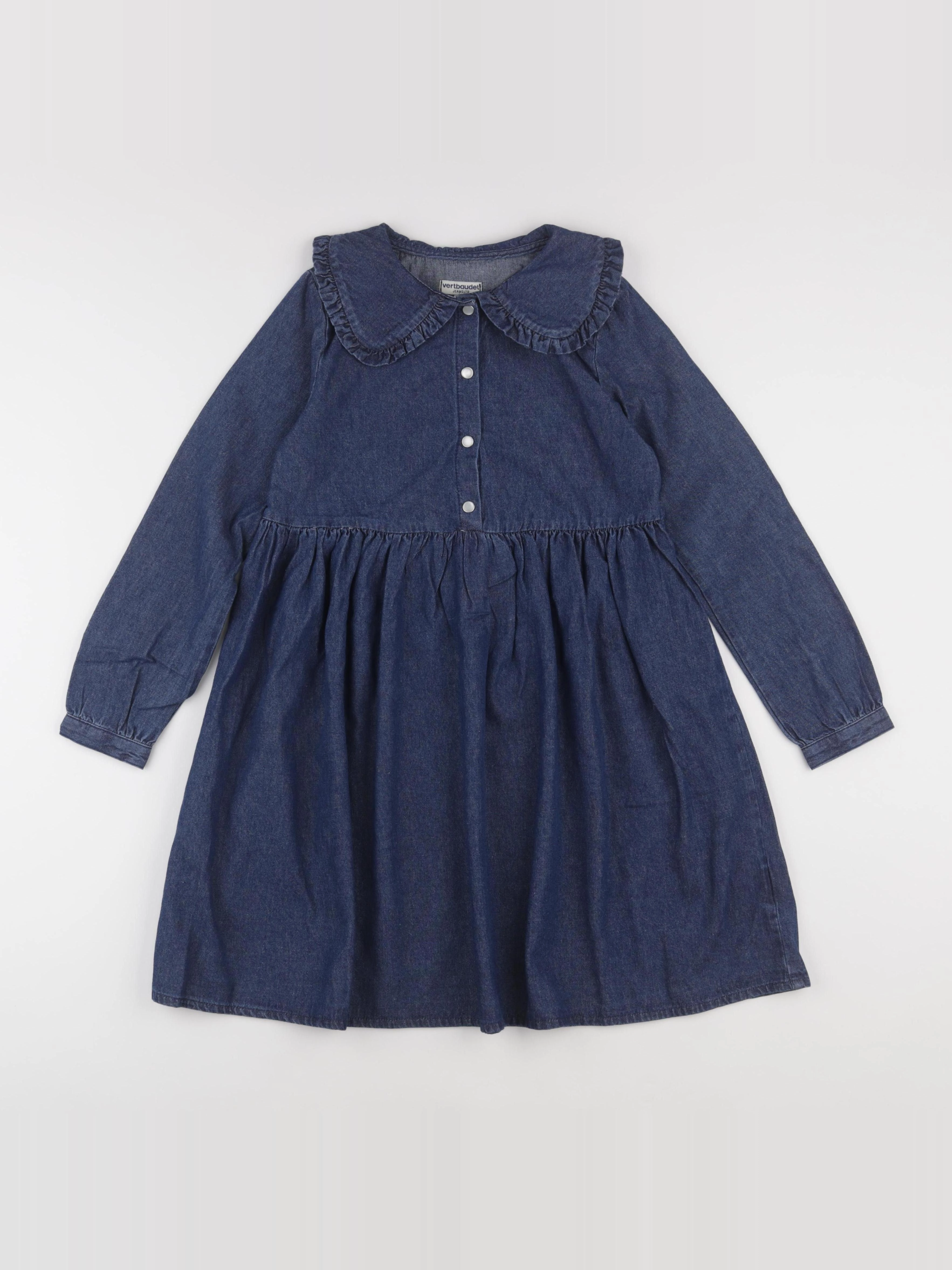 Vertbaudet - robe bleu - 10 ans