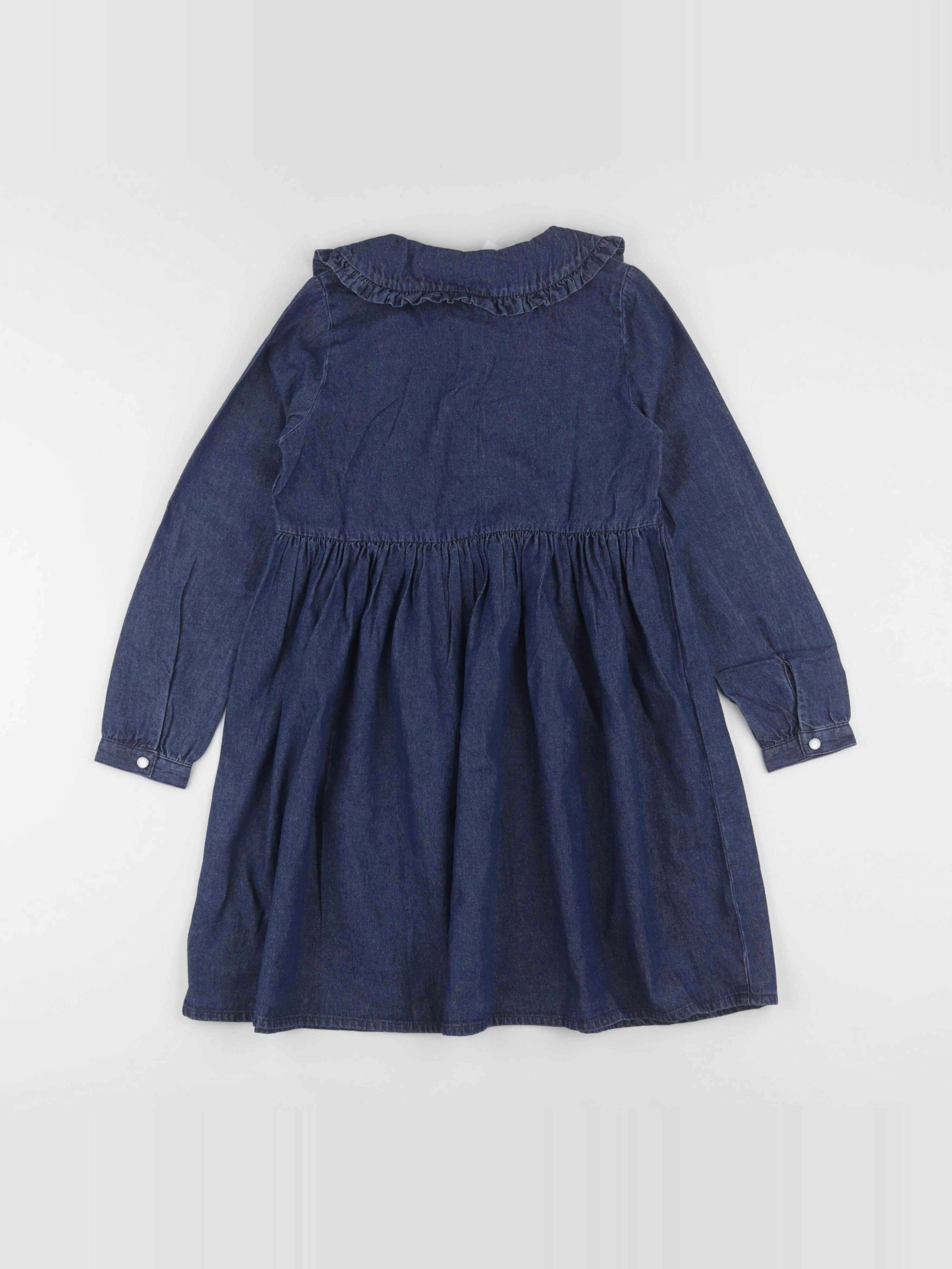 Vertbaudet - robe bleu - 10 ans