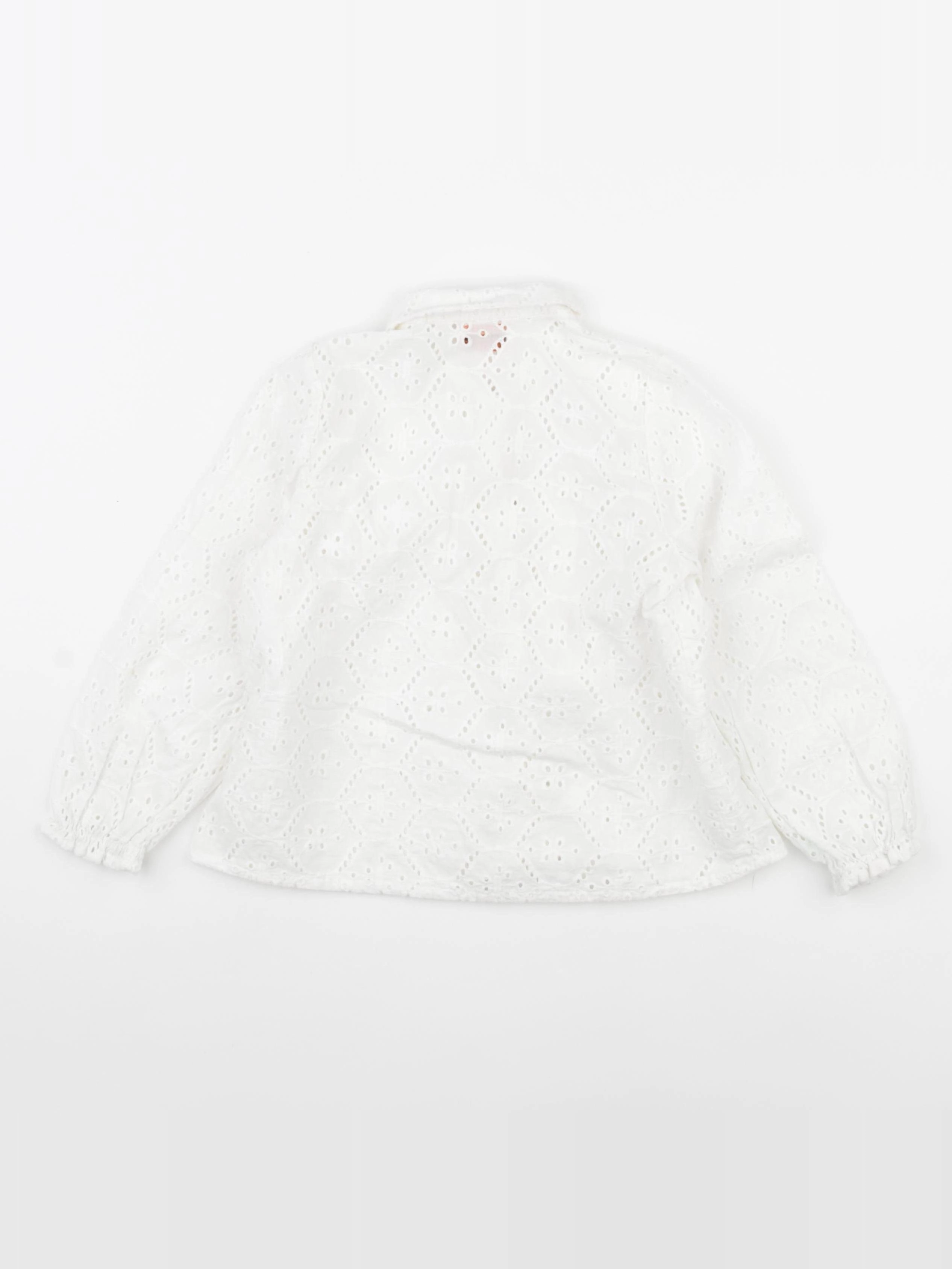 Tape à l'oeil - blouse blanc - 4 ans