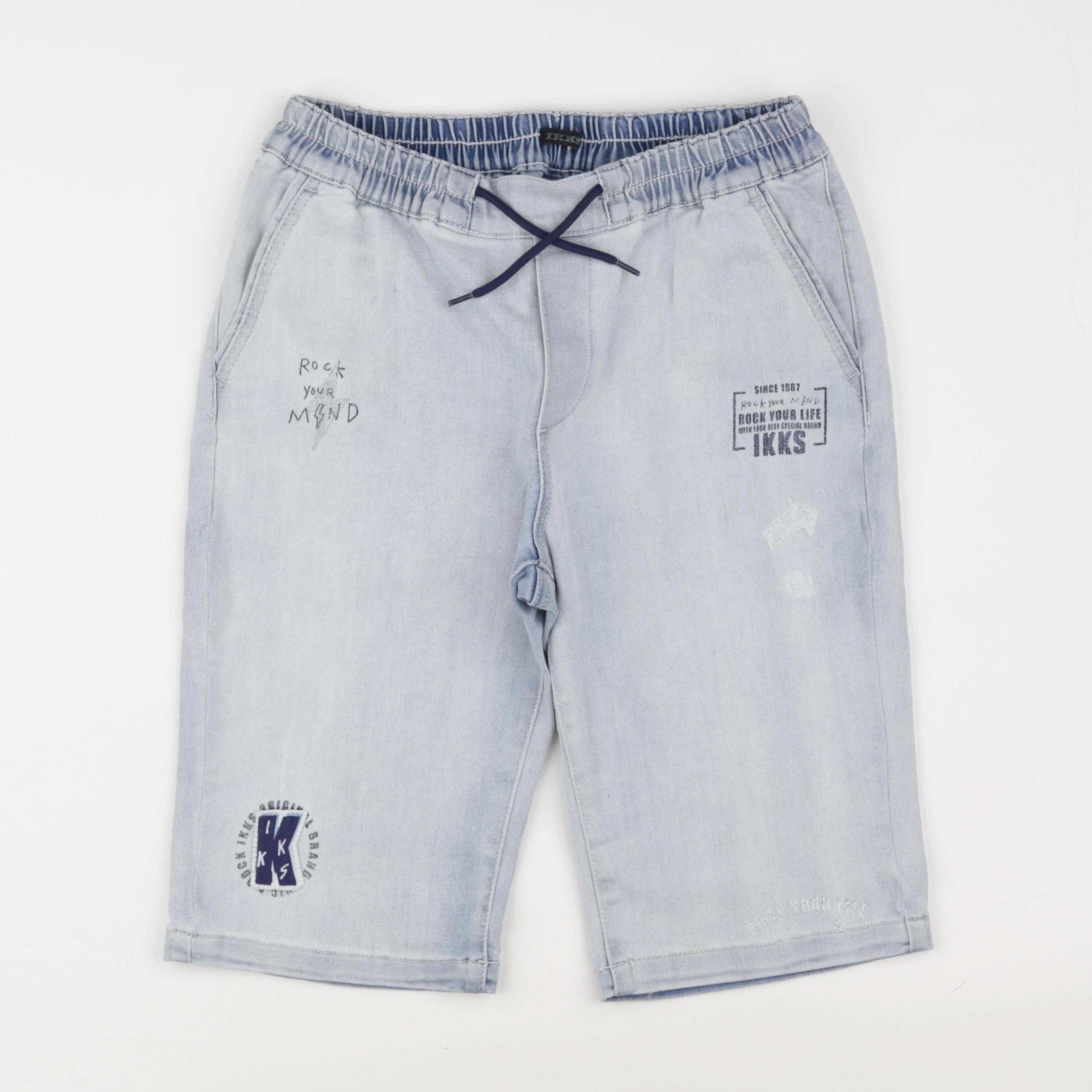IKKS - short bleu - 14 ans